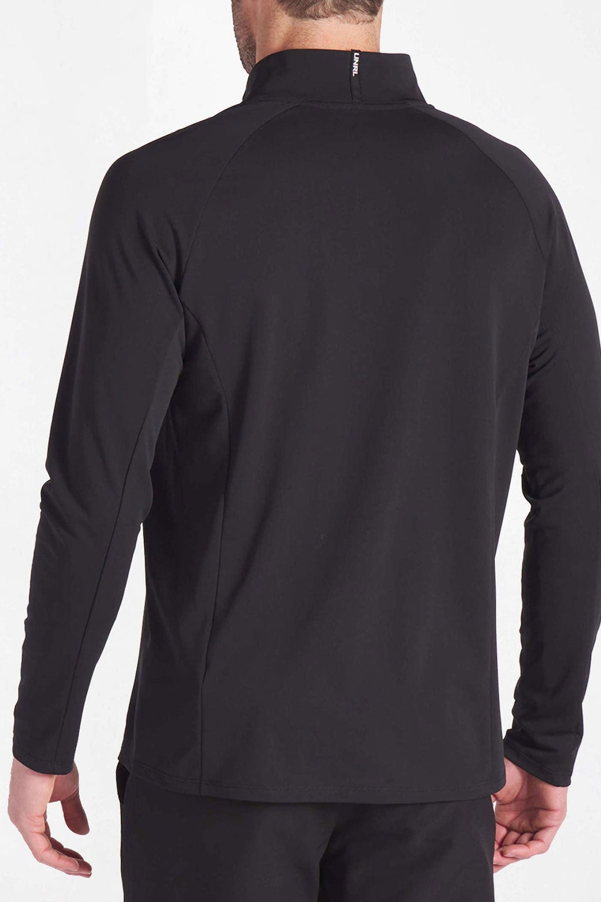 UNRL Highlands Custom Quarter Zips, Black [Executive Construction]