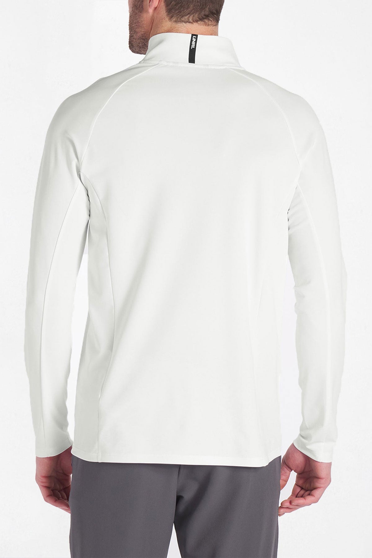 UNRL Highlands Custom Quarter Zips, Eggshell