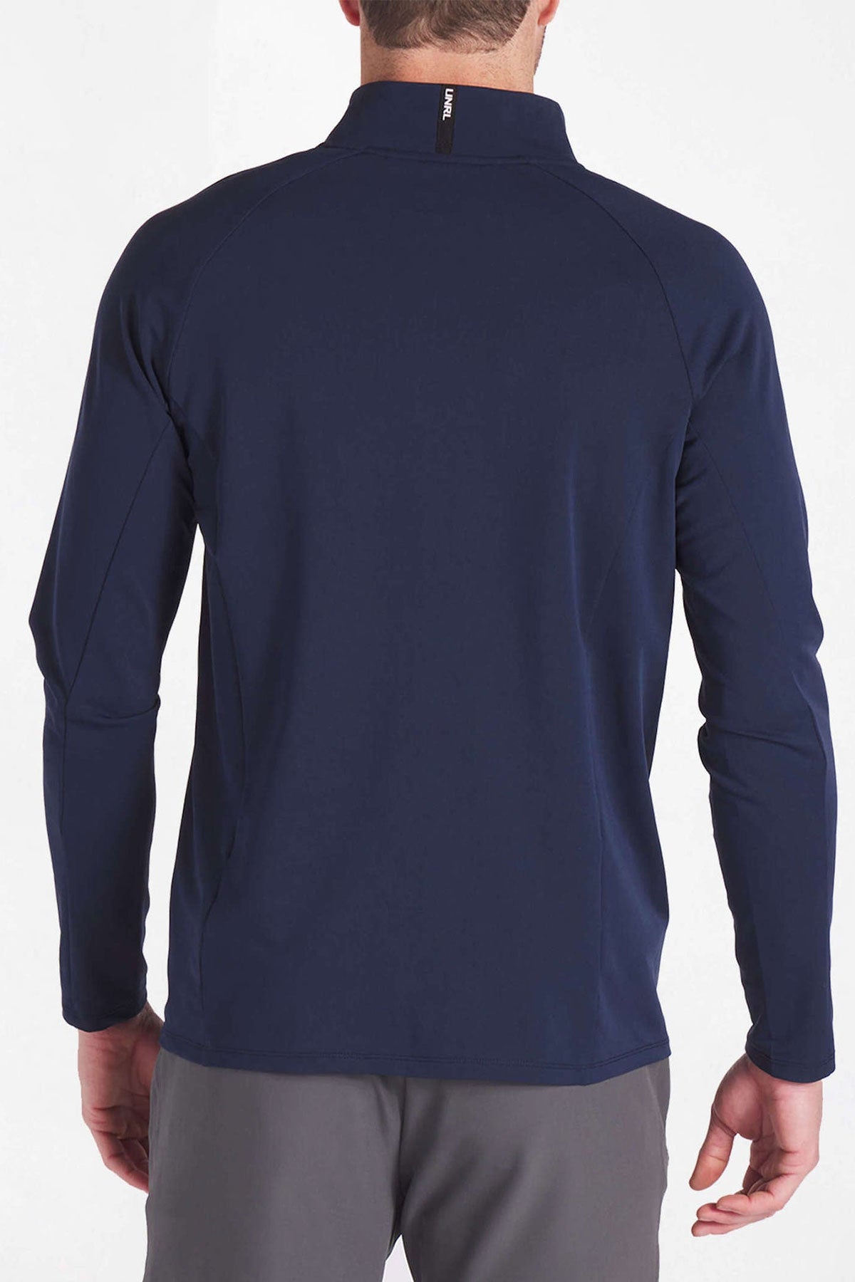 UNRL Highlands Custom Quarter Zips, Navy [Executive Construction]