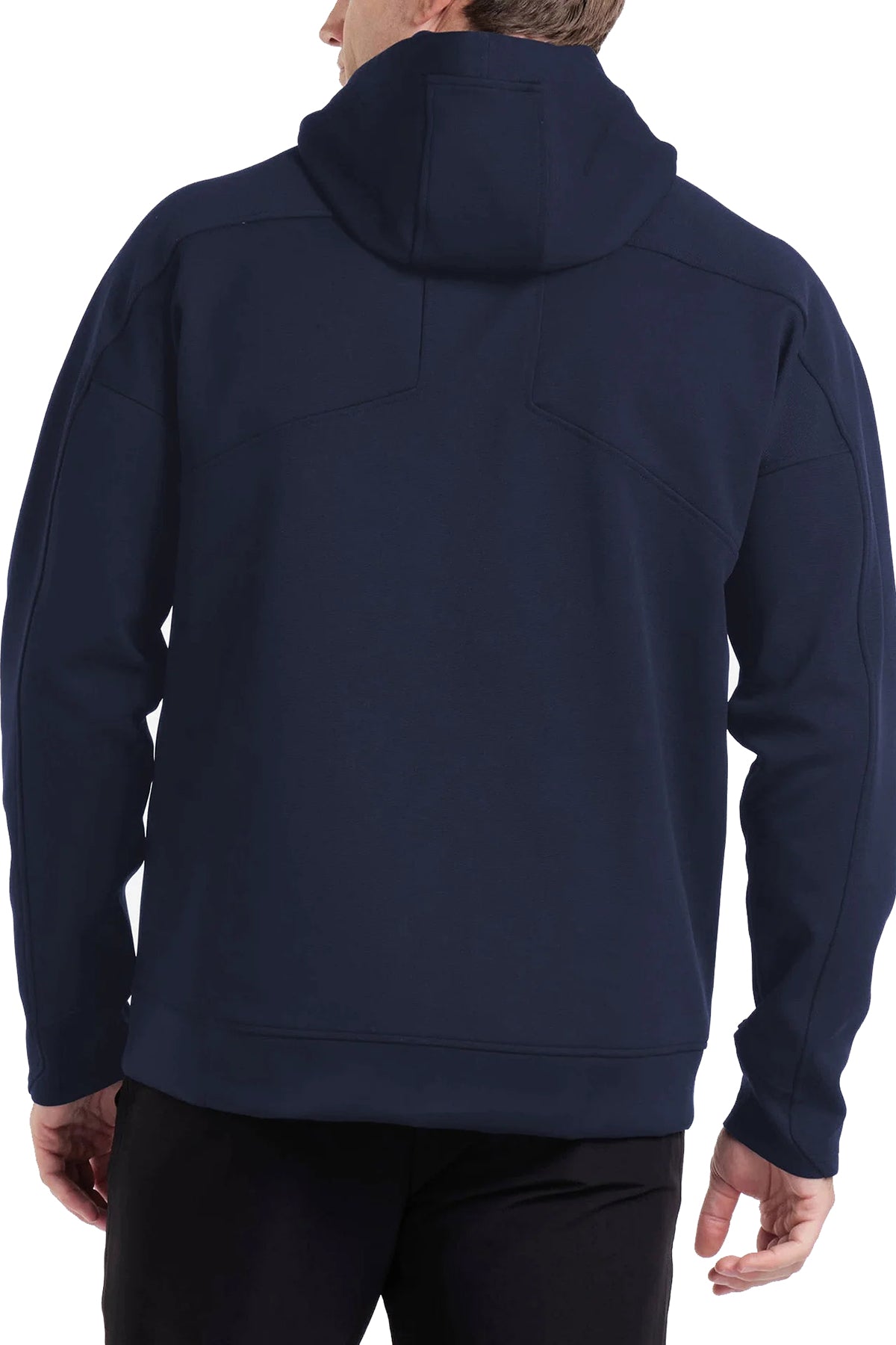 UNRL Impact Full-Zip Custom Hoodies, Midnight Navy