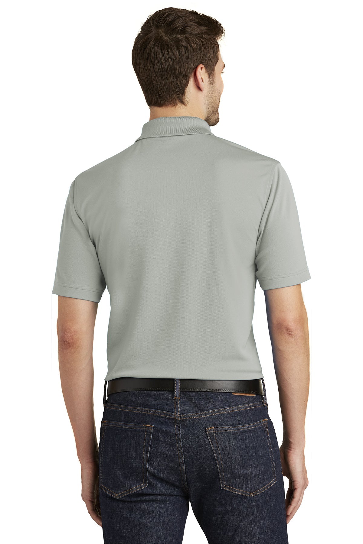 Port Authority Dry Zone UV Micro-Mesh Custom Polos, Gusty Grey