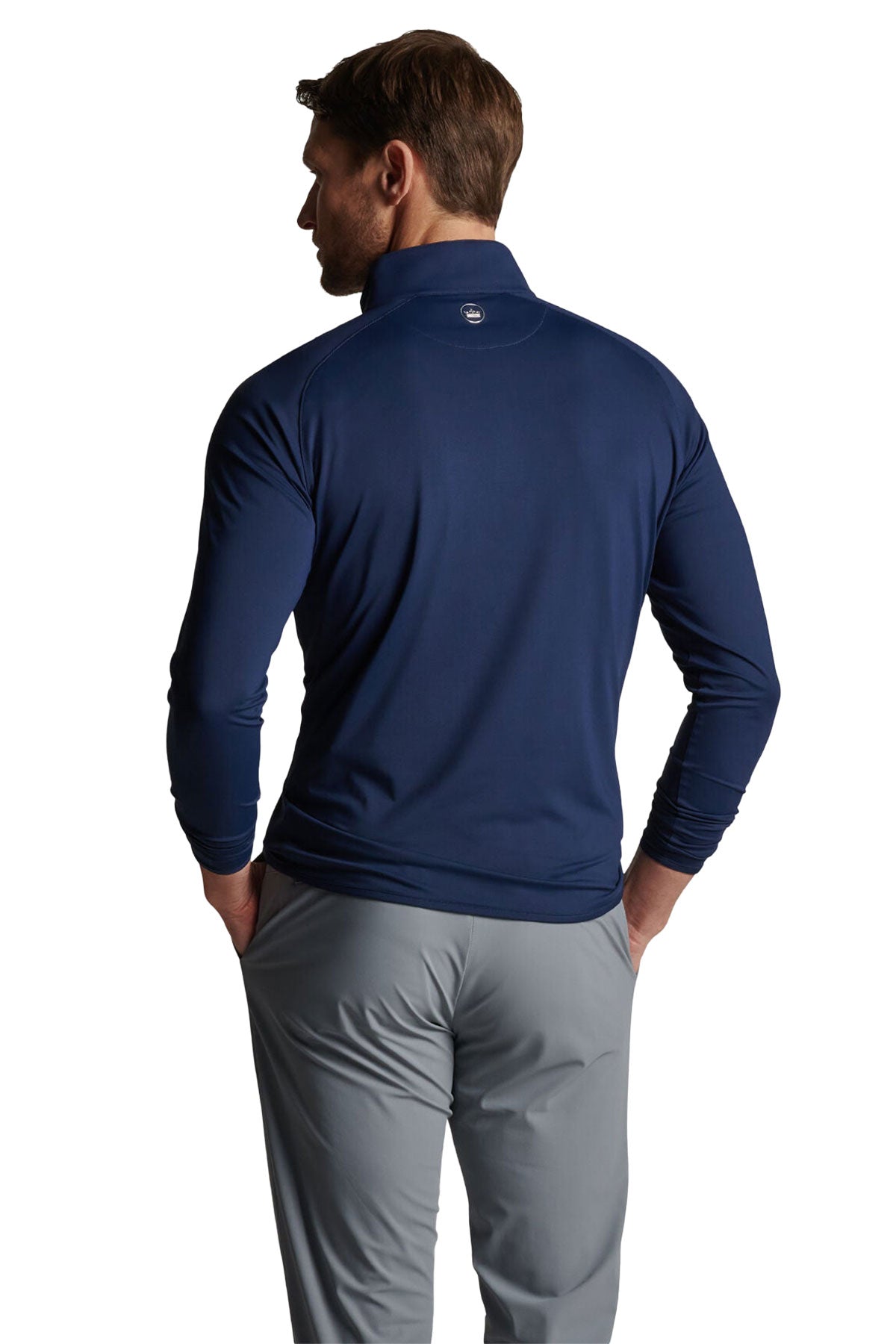 Peter Millar Stealth Performance Custom Quarter Zips, Navy