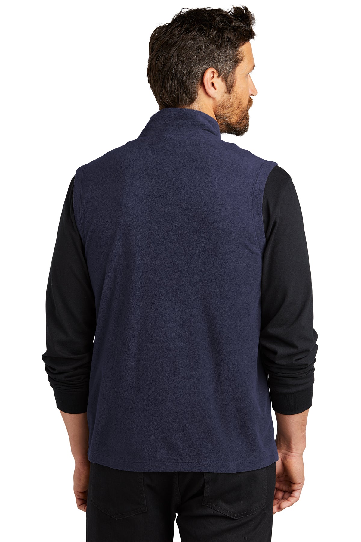 Port Authority Accord Microfleece Custom Vests, Navy [Barrett Hospital and Healthcare]