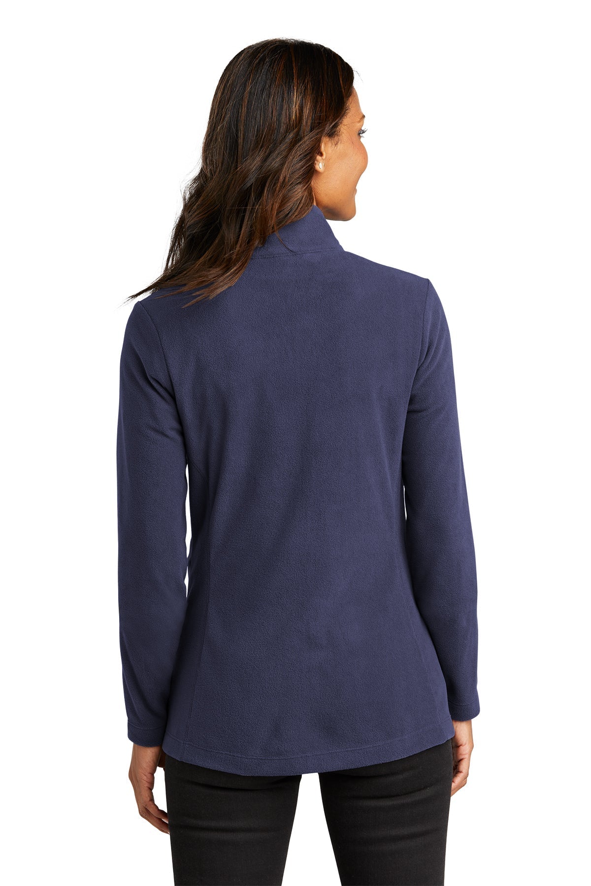 Port Authority Womens Accord Microfleece Custom Jackets, Navy [Barrett Hospital and Healthcare]