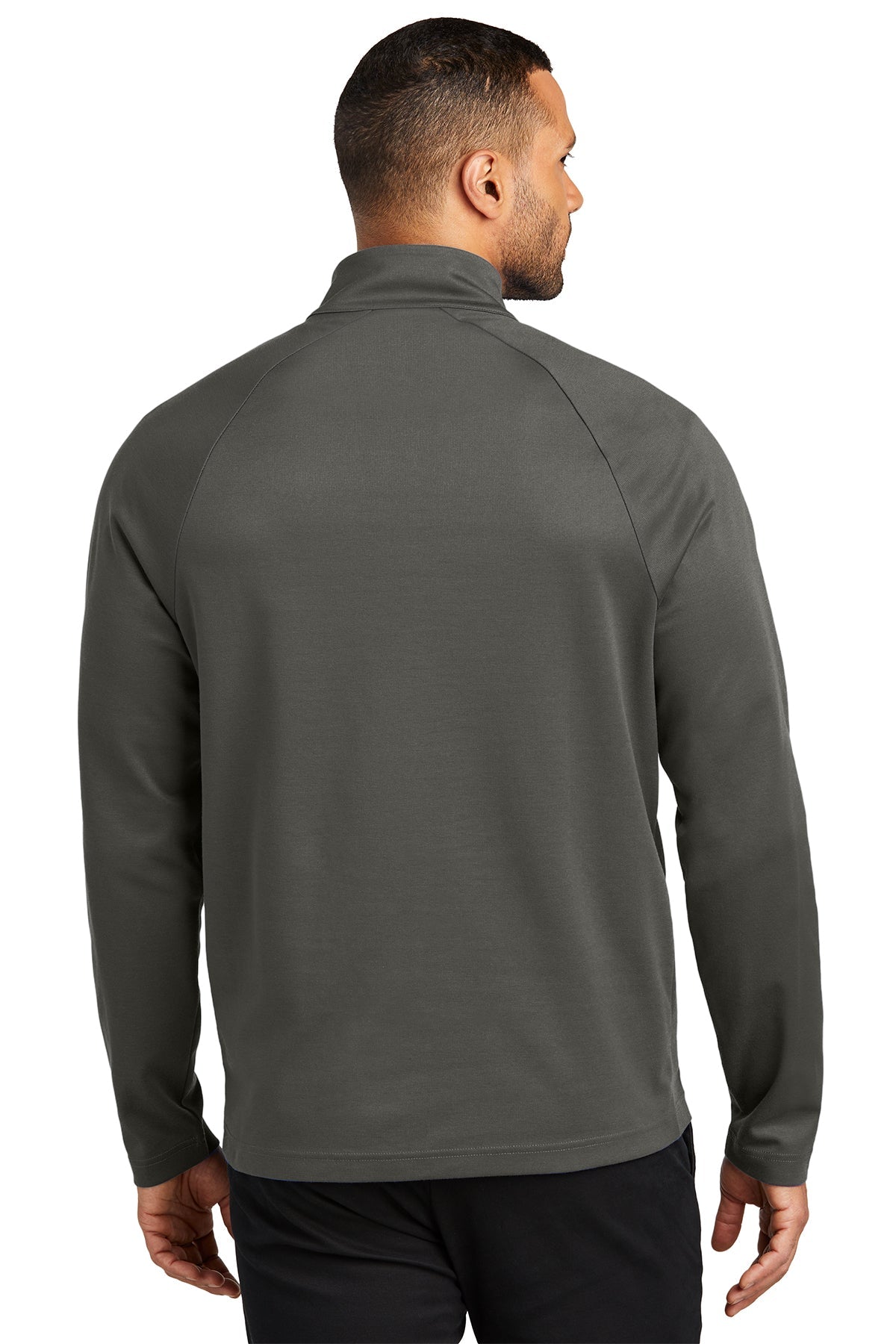Port Authority C-Free Cypress Customized 1/4-Zips, Grey Steel [Century Sales and Management]
