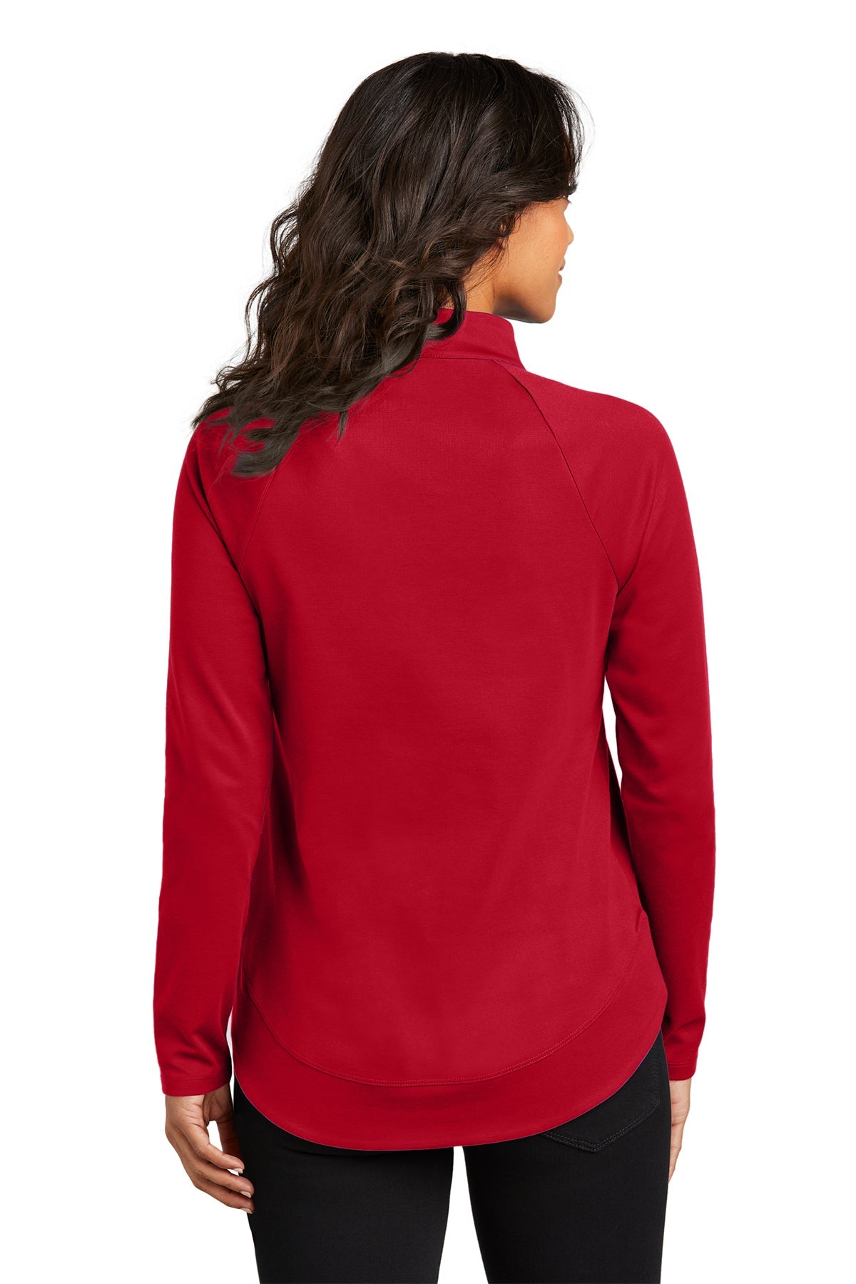 Port Authority Ladies C-Free Cypress Custom 1/4-Zips, Rich Red