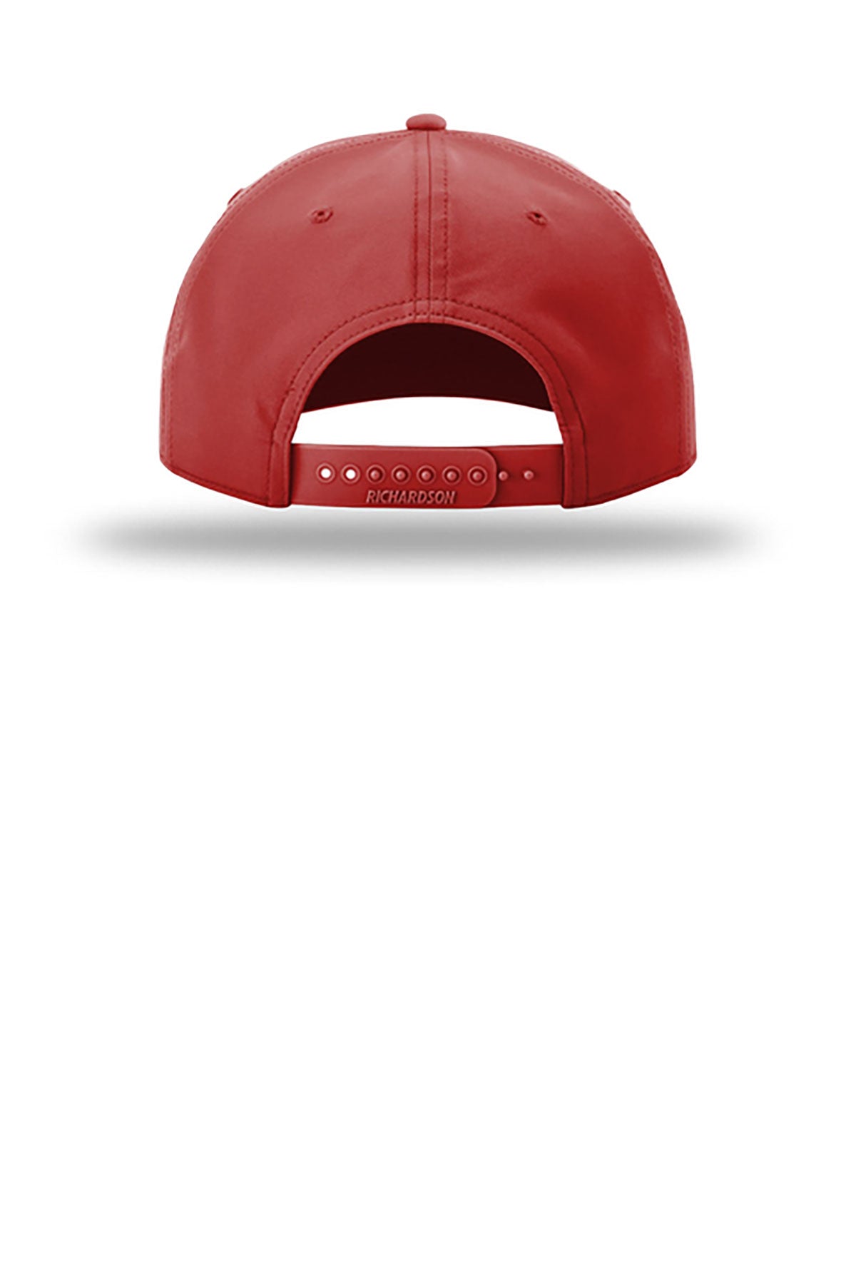 Richardson Custom 5-Panel Classic Rope Cap, Red/ White