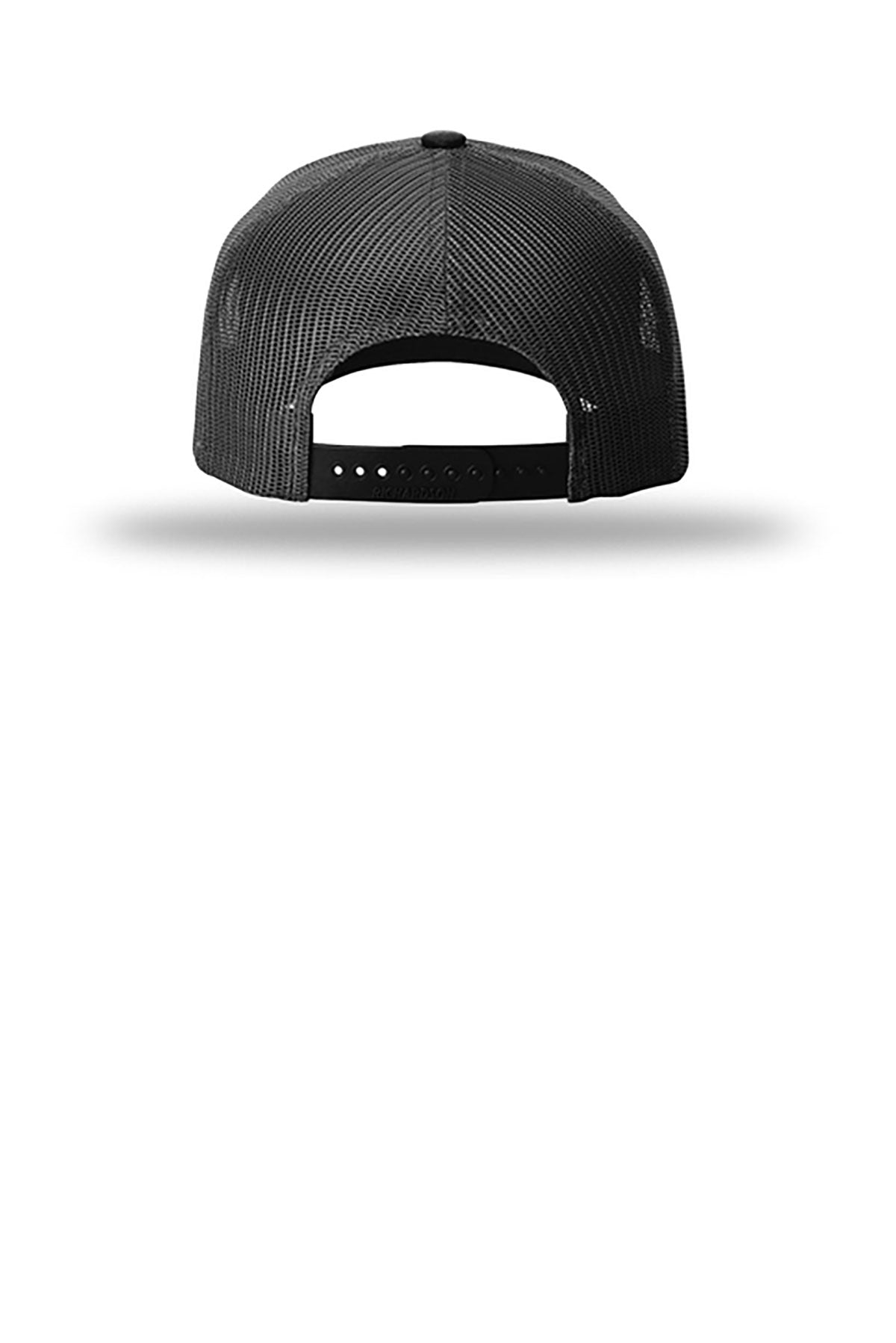 Richardson Five-Panel Custom Trucker, Black