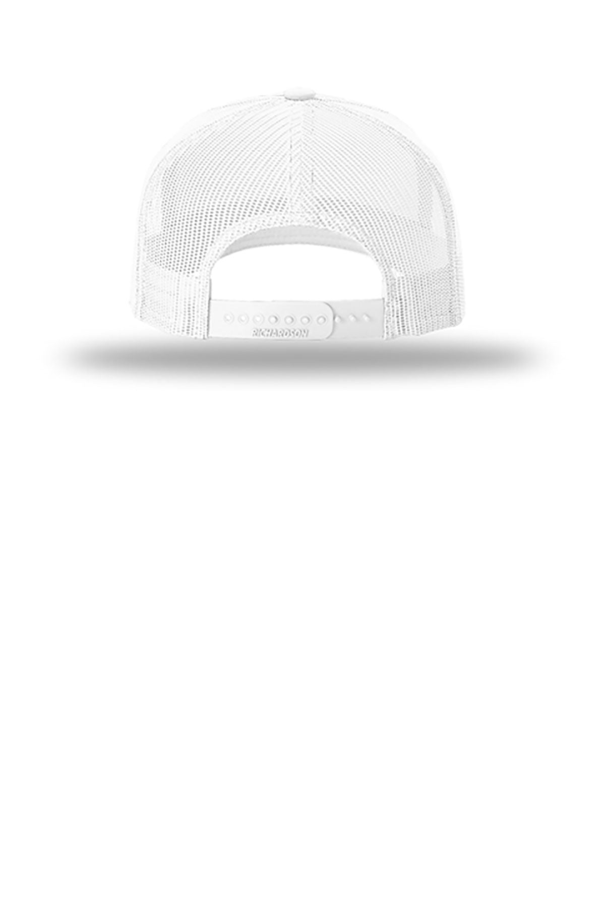 Richardson Five-Panel Custom Trucker, White