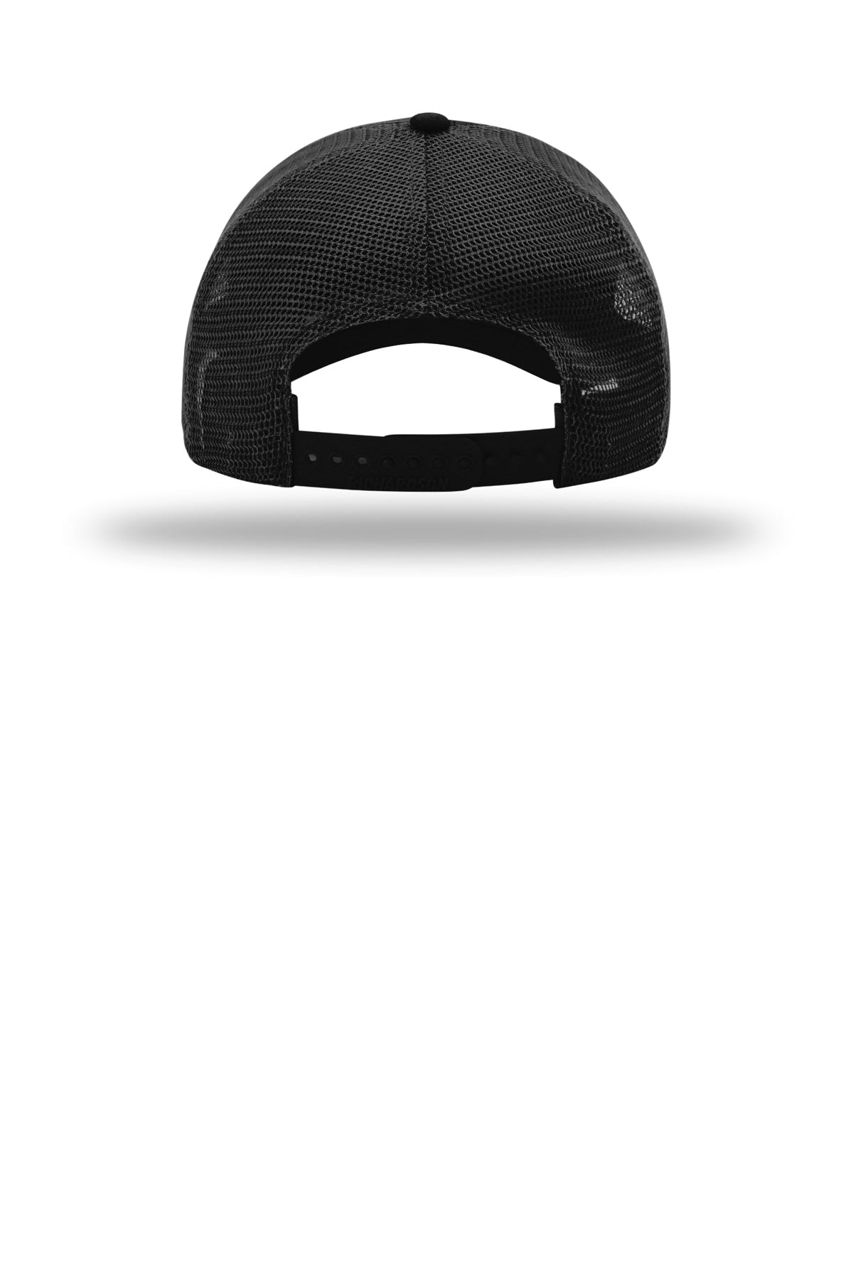 Richardson Garment Washed Custom Trucker, Black