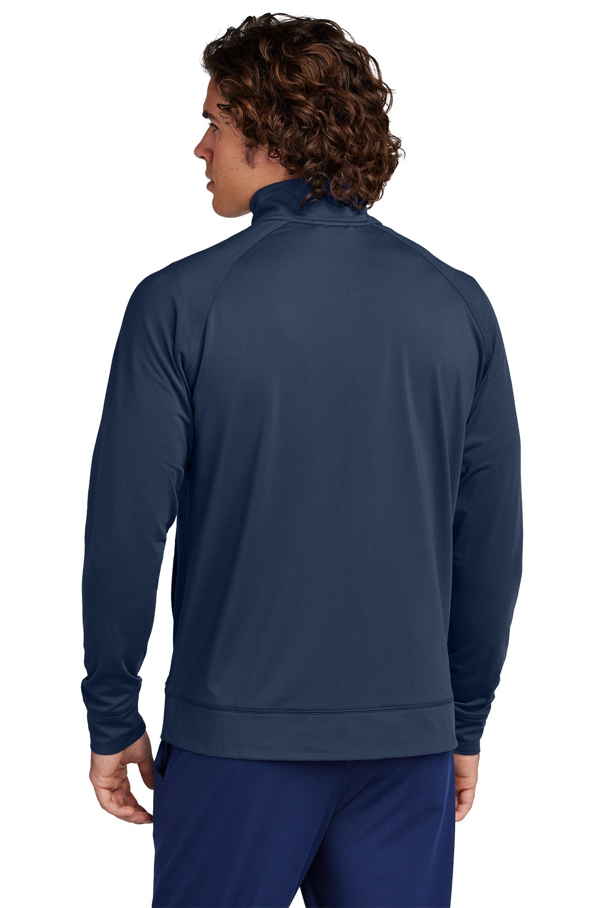 Sport-Tek Custom Sport-Wick Stretch Cadet Jackets, True Navy