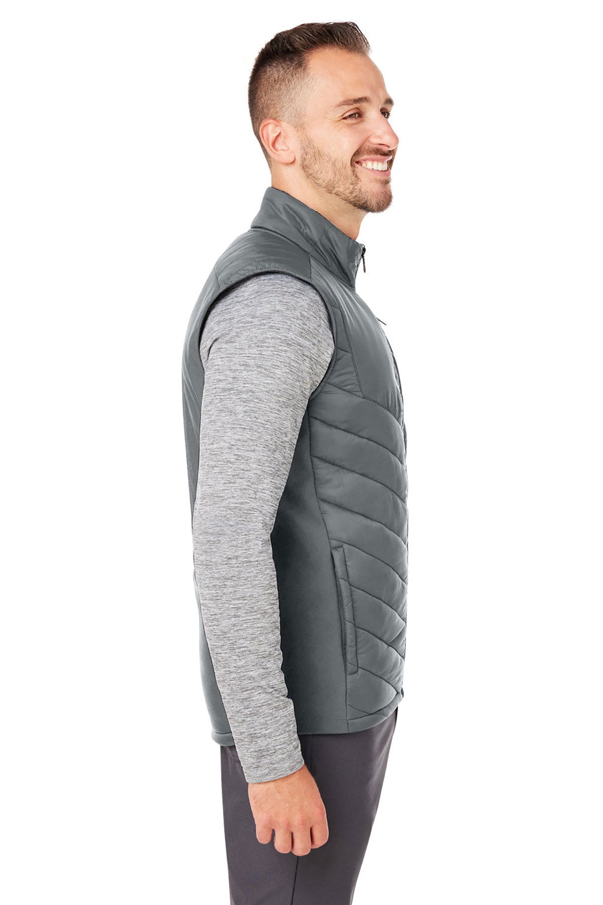 Custom Spyder Men's Challenger Vests, Polar