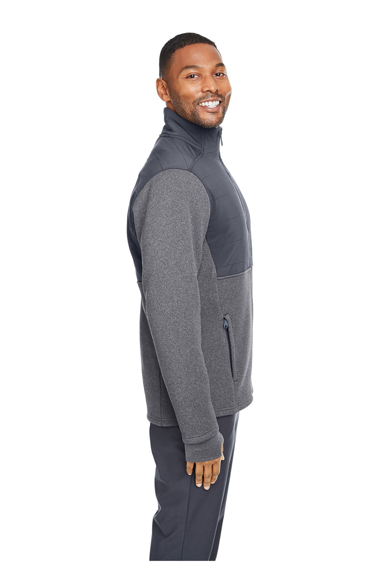Spyder Men's Pursuit Commuter Jackets, Black Hthr Pol