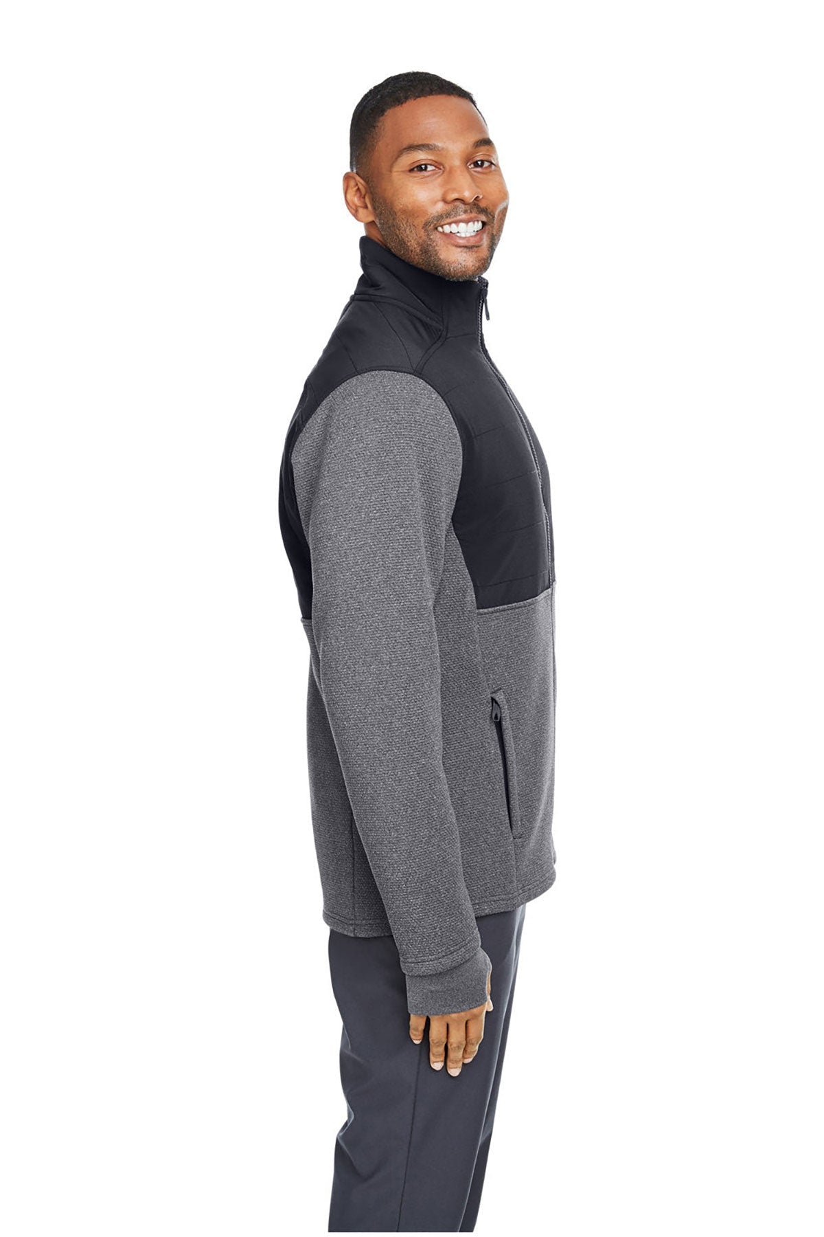 Spyder Men's Pursuit Commuter Jackets, Black Hthr Blk