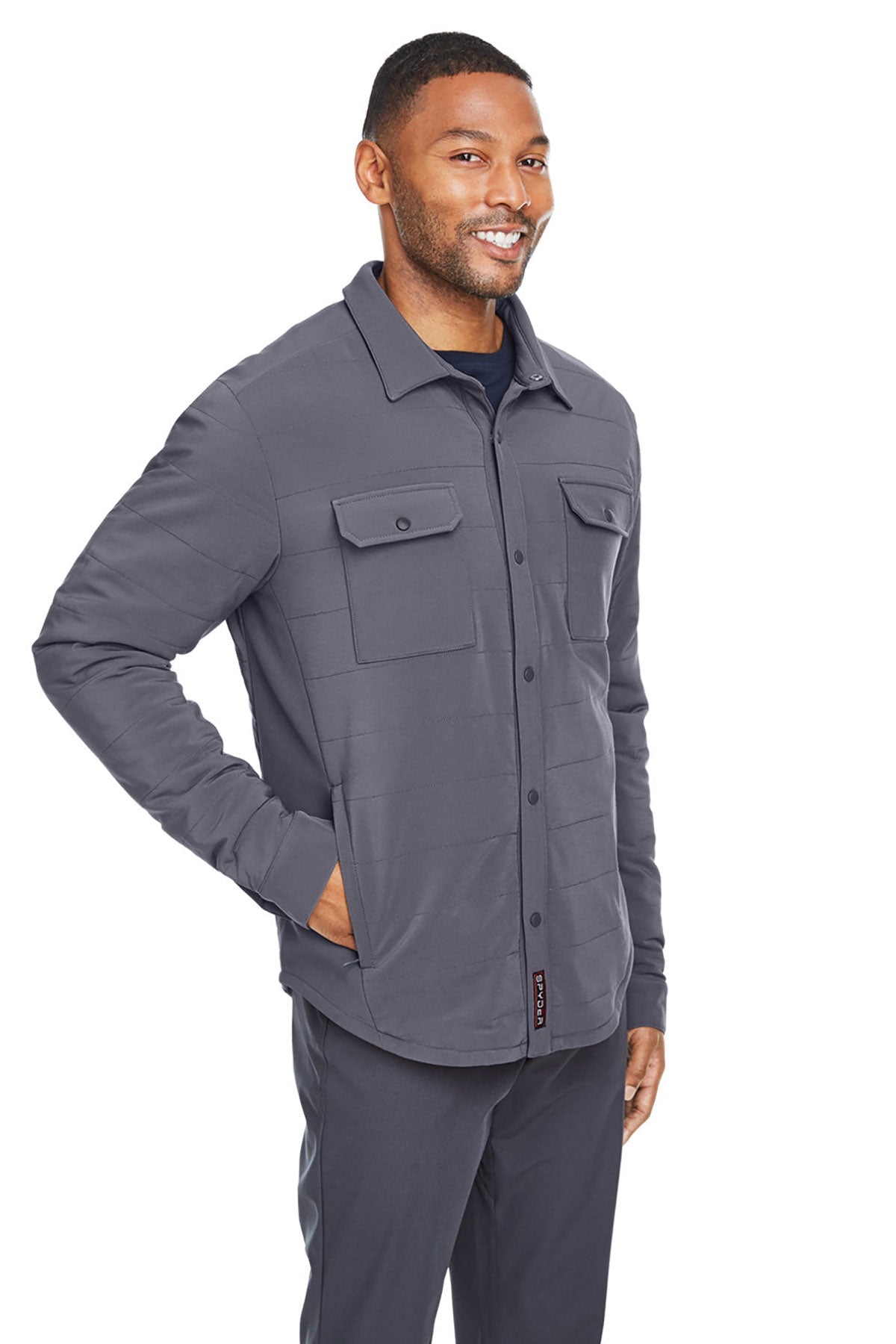 Spyder Adult Transit Shirt Jackets, Polar