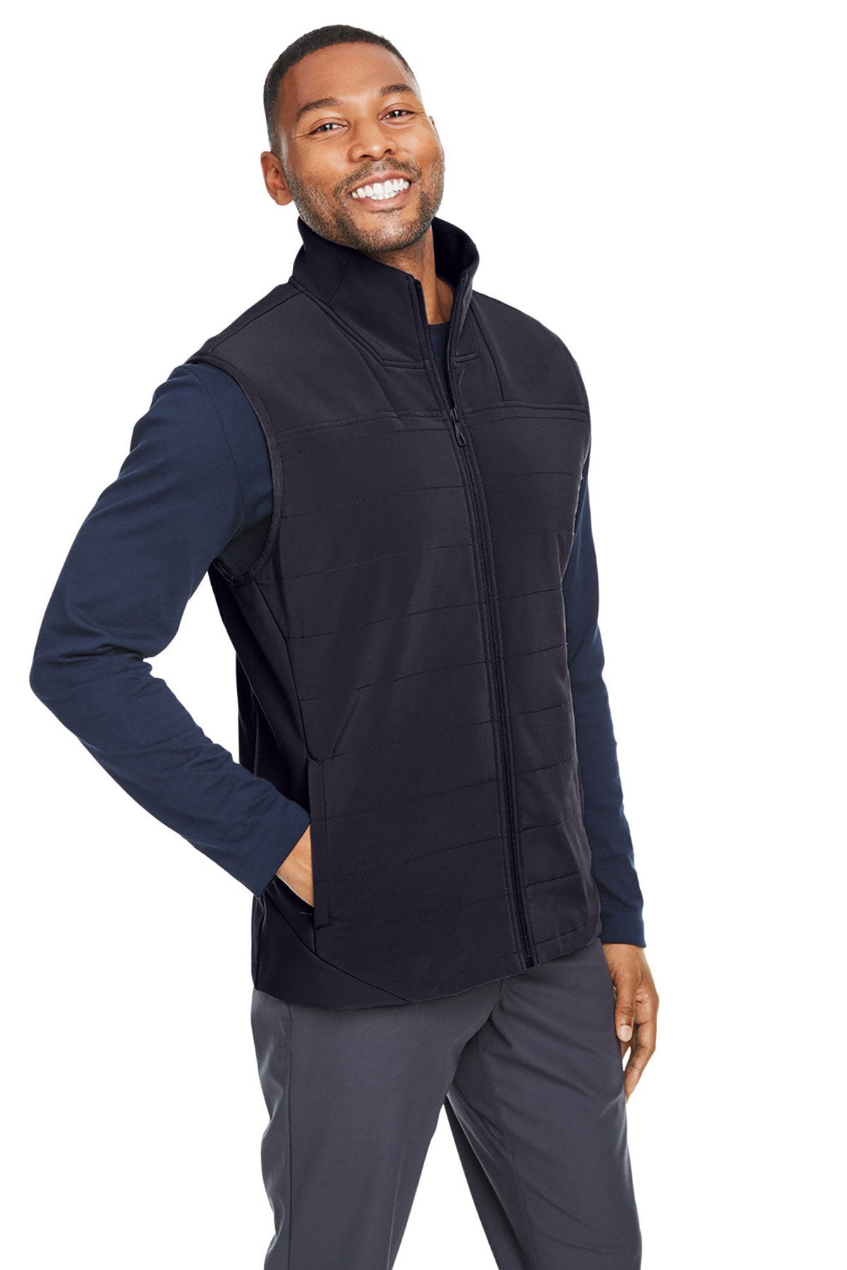 Spyder Men's Transit Custom Vests, Black