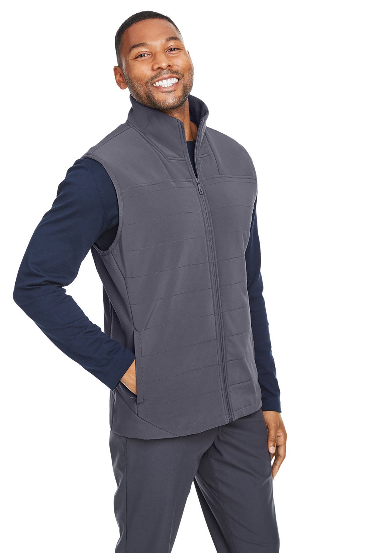 Spyder Men's Transit Custom Vests, Polar