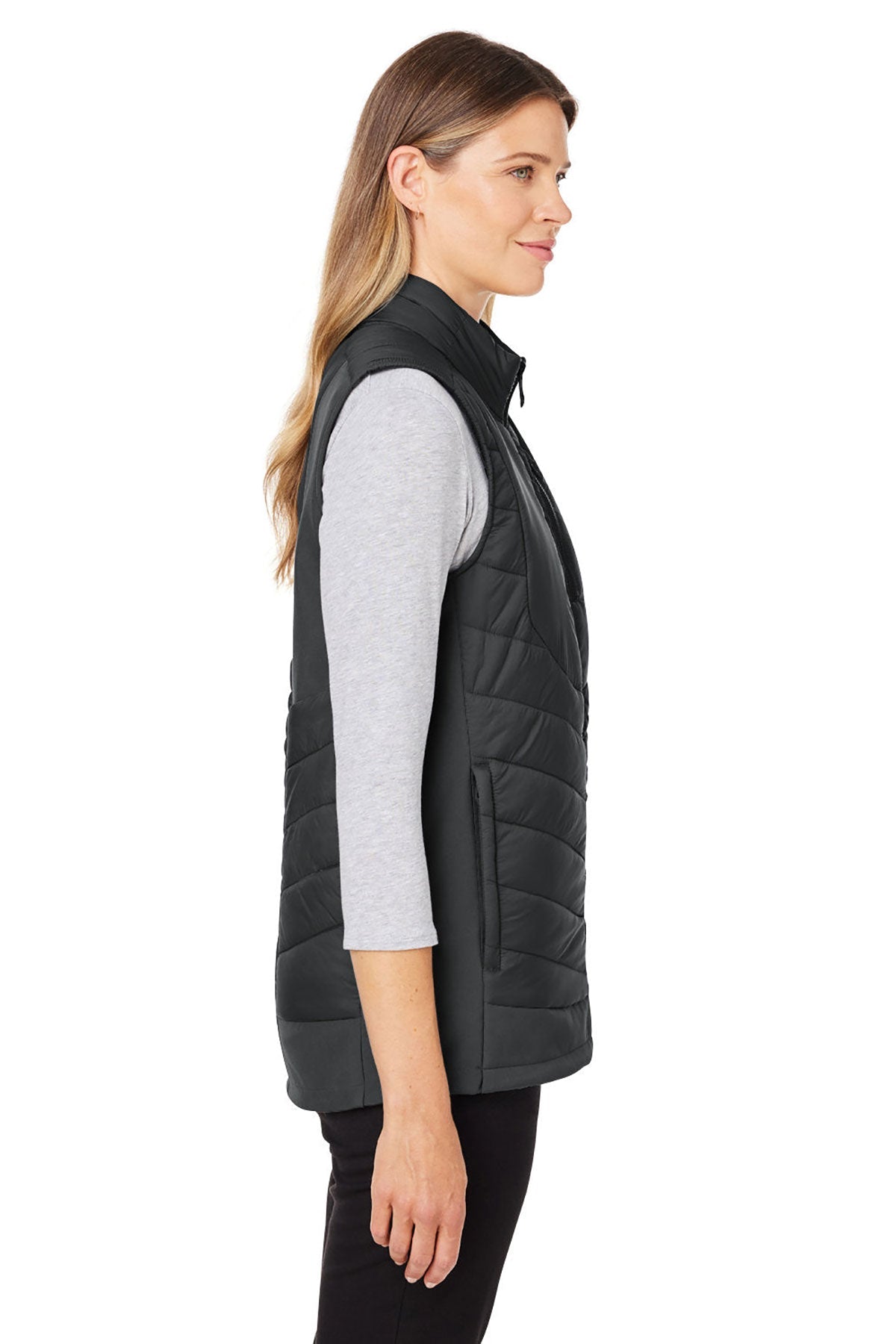 Custom Spyder Ladies' Challenger Vests, Black