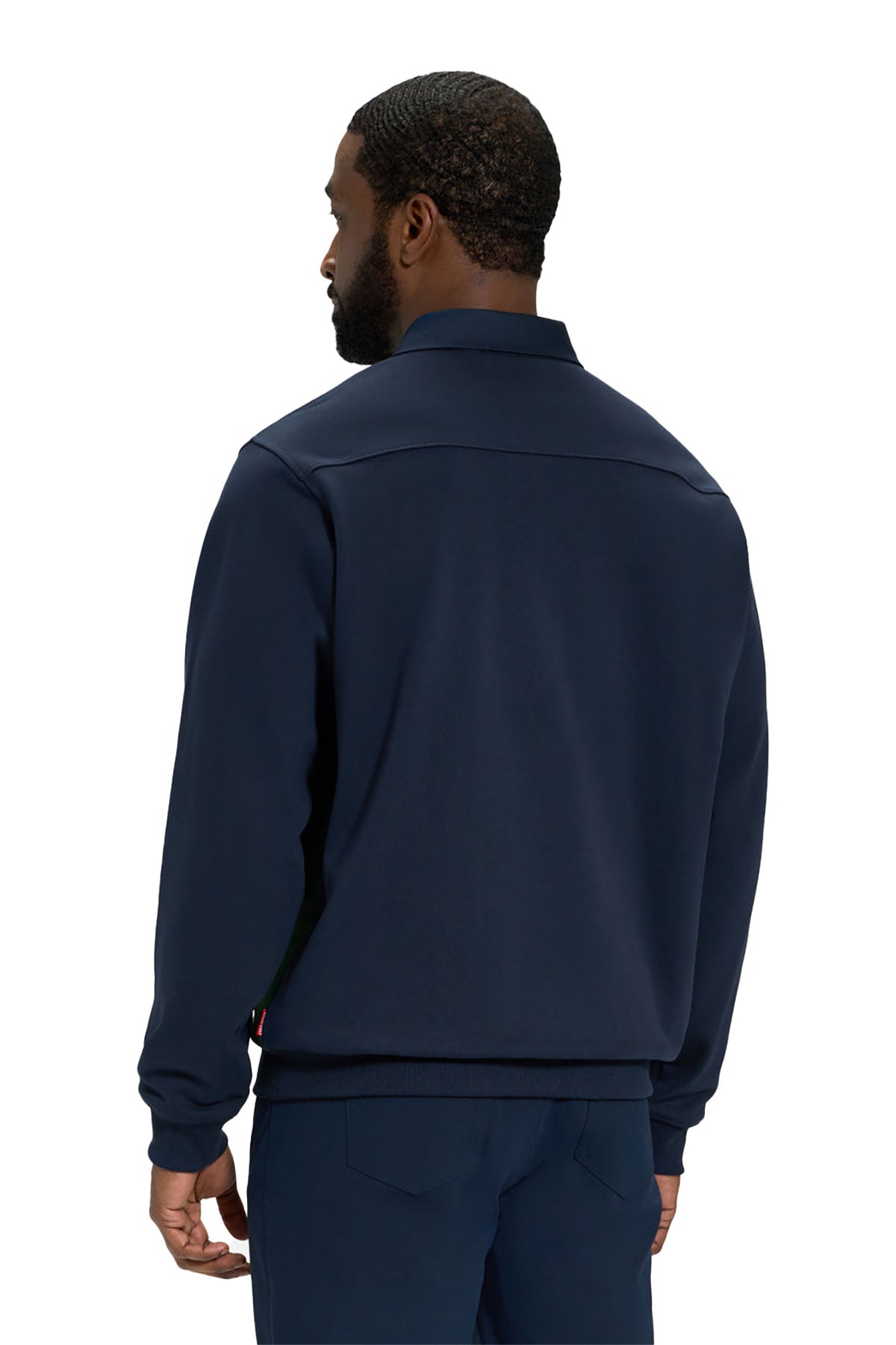 Ghost Golf Spectator Sweatshirt Custom Polos, Navy