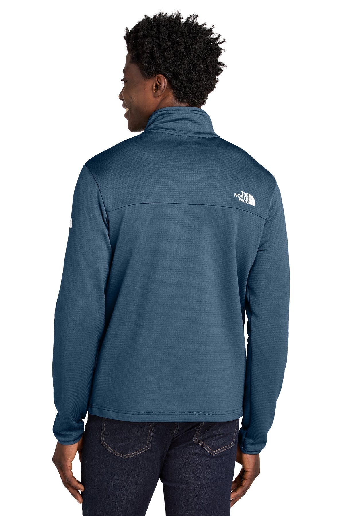 The North Face Aim 1/4-Zip Custom Fleeces, Shady Blue