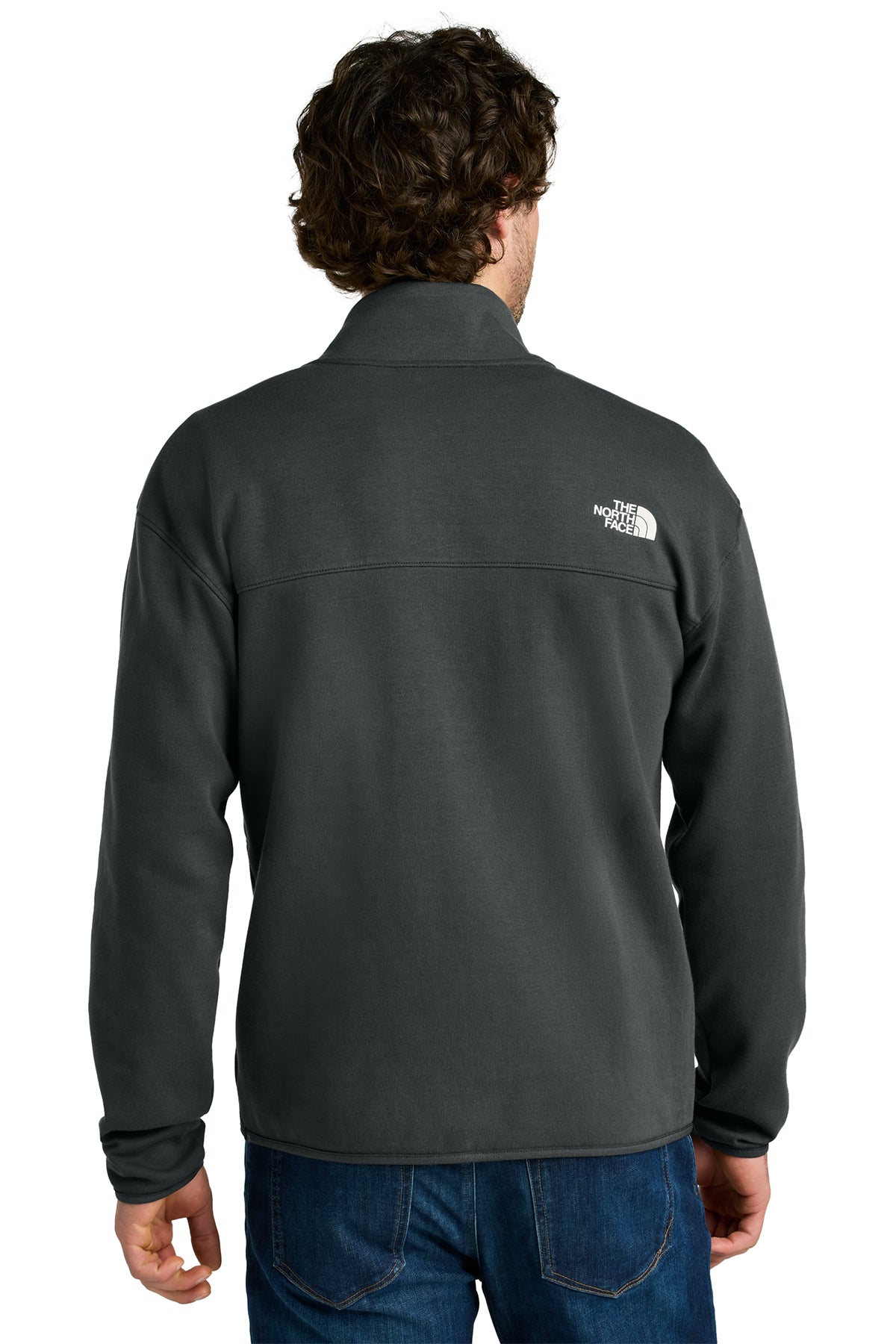 The North Face Double-Knit 1/2-Zip Custom Fleece, Asphalt Grey [Launch]