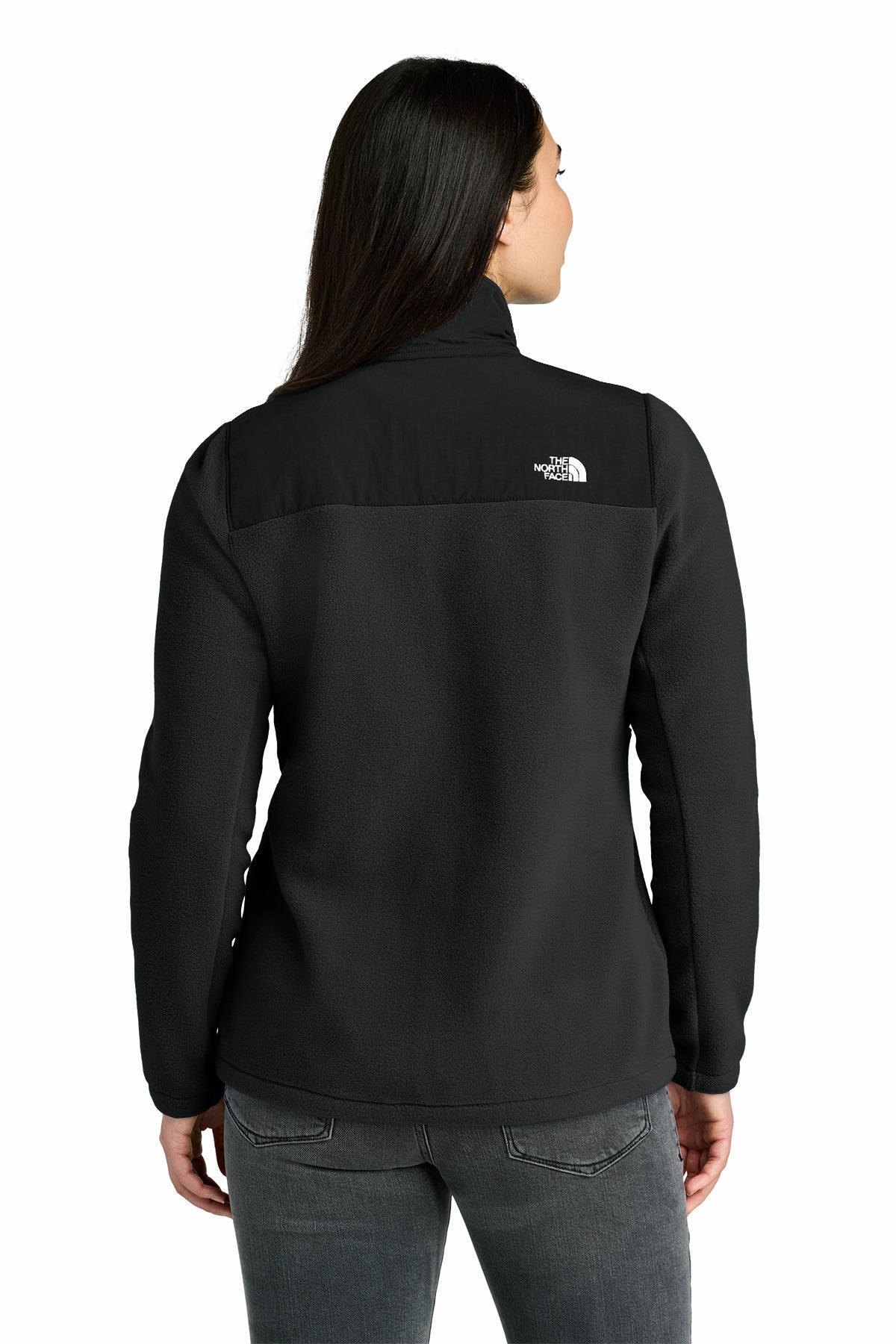 The North Face Womens Highest Peak Full-Zip Fleece Custom Jackets, Black