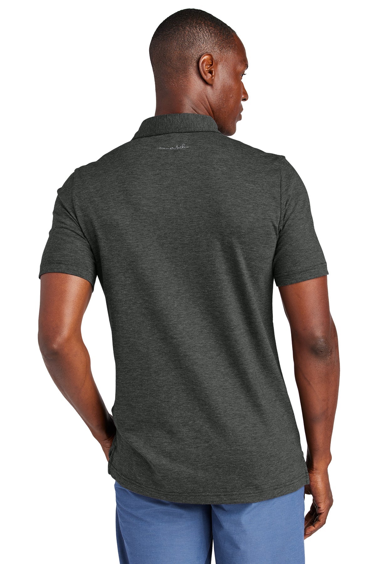 TravisMathew Sunnyvale Customized Polos, Black Heather