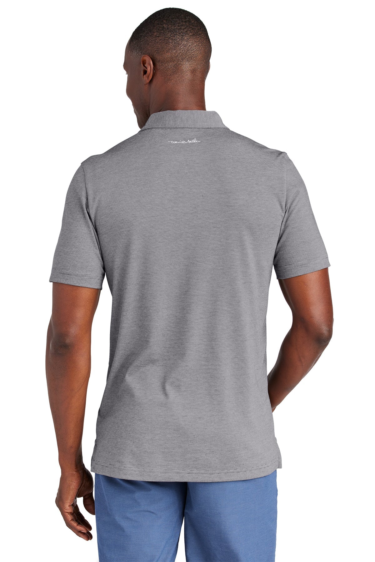 TravisMathew Sunnyvale Customized Polos, Dark Grey Heather