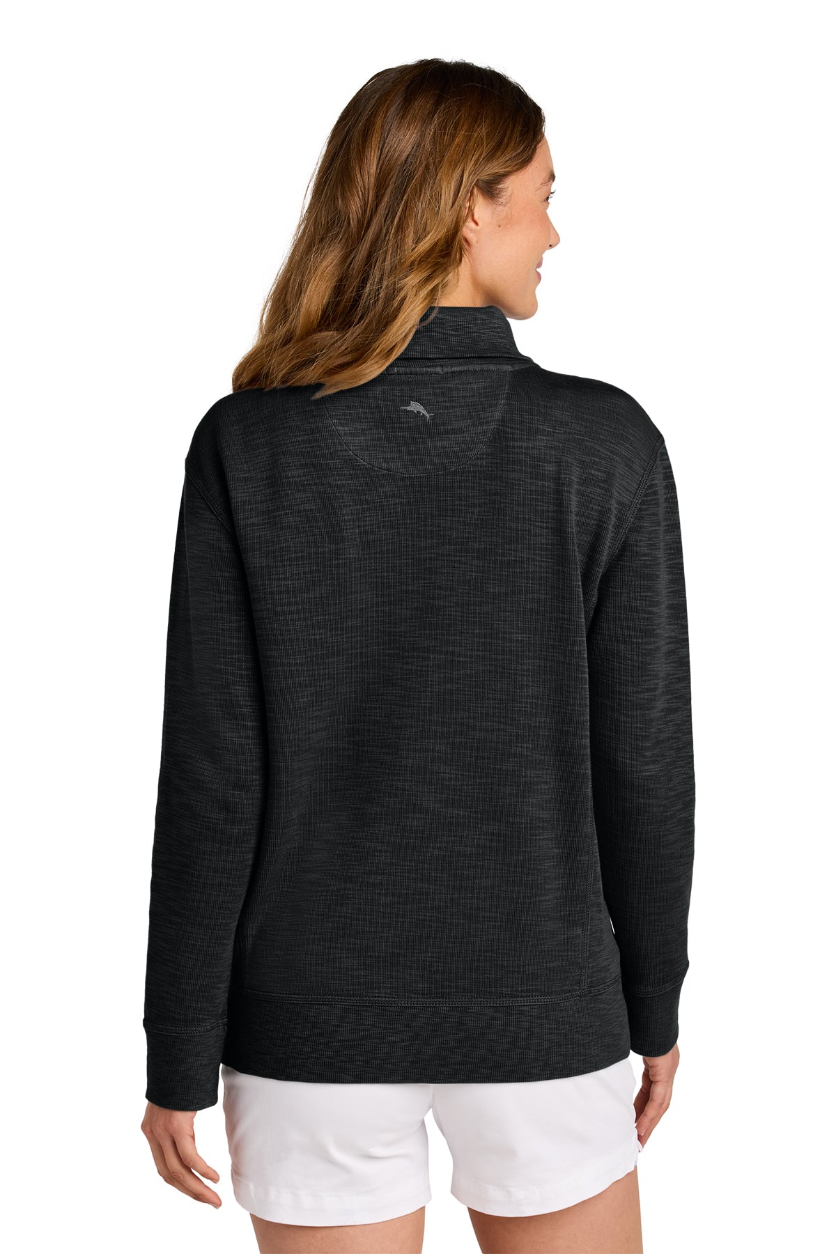 Tommy Bahama Womens Tobago Bay Custom Full-Zips, Black