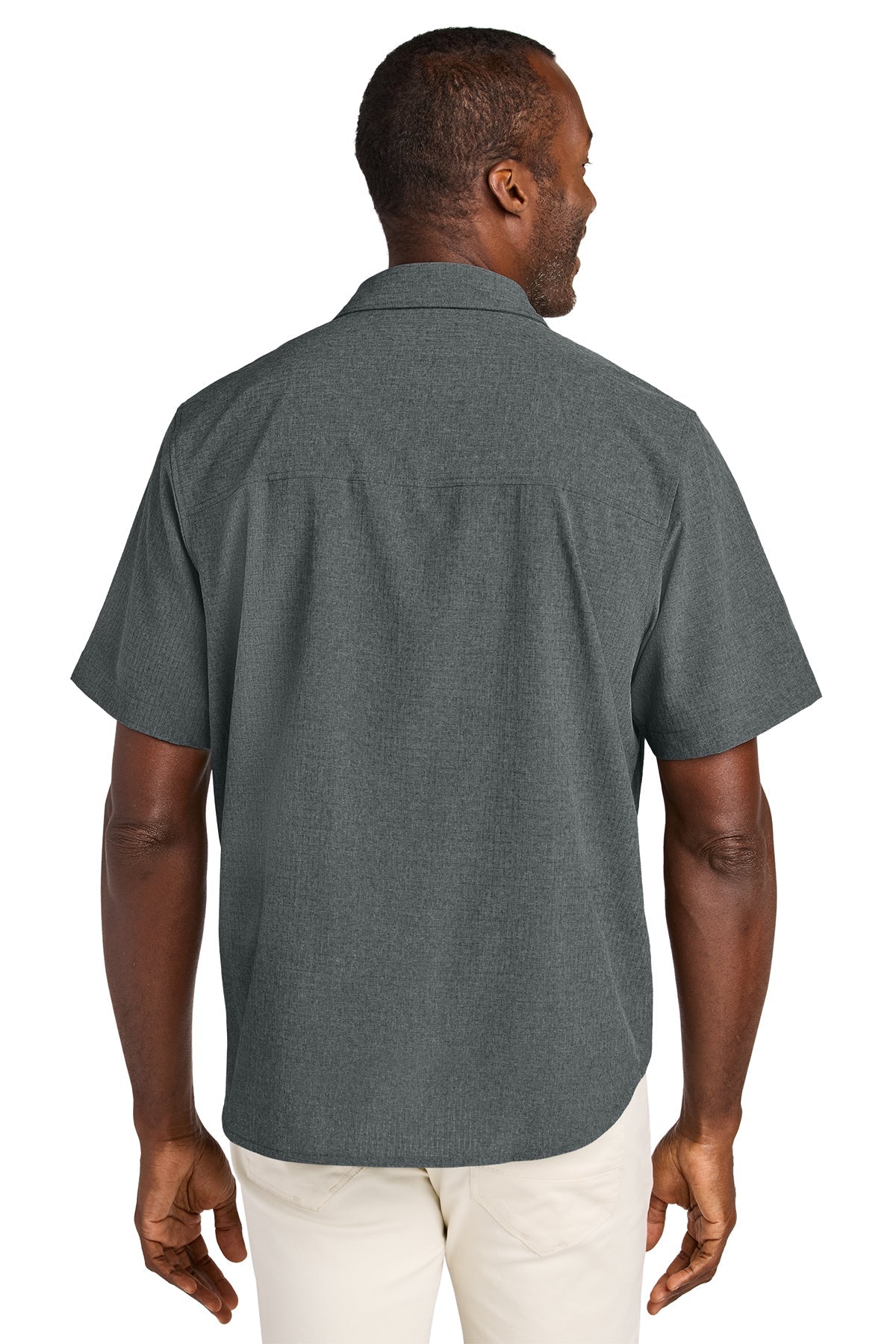 Tommy Bahama Sandy Point Short Sleeve Custom Shirts, Coal