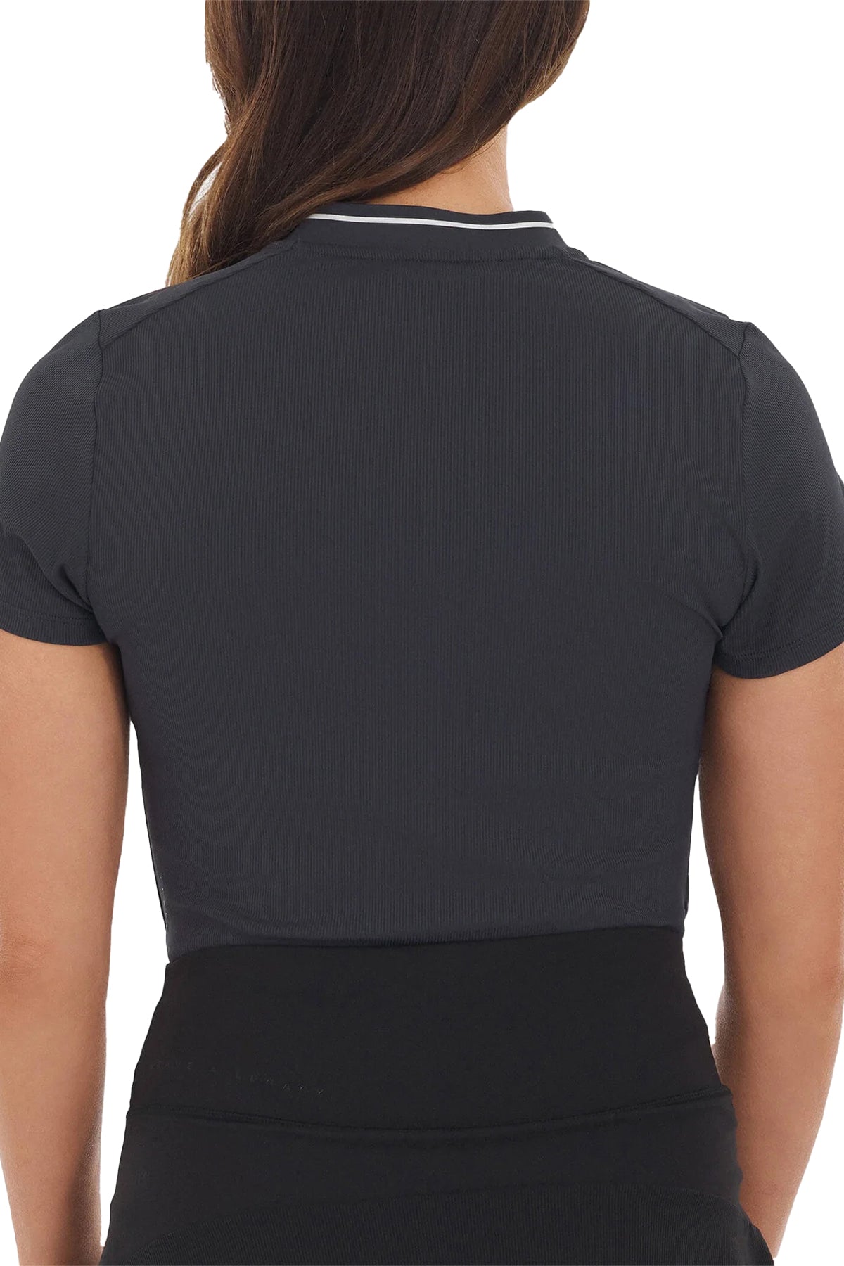 UNRL Womens Amelia Short Sleeve Custom Polos, Nine Iron