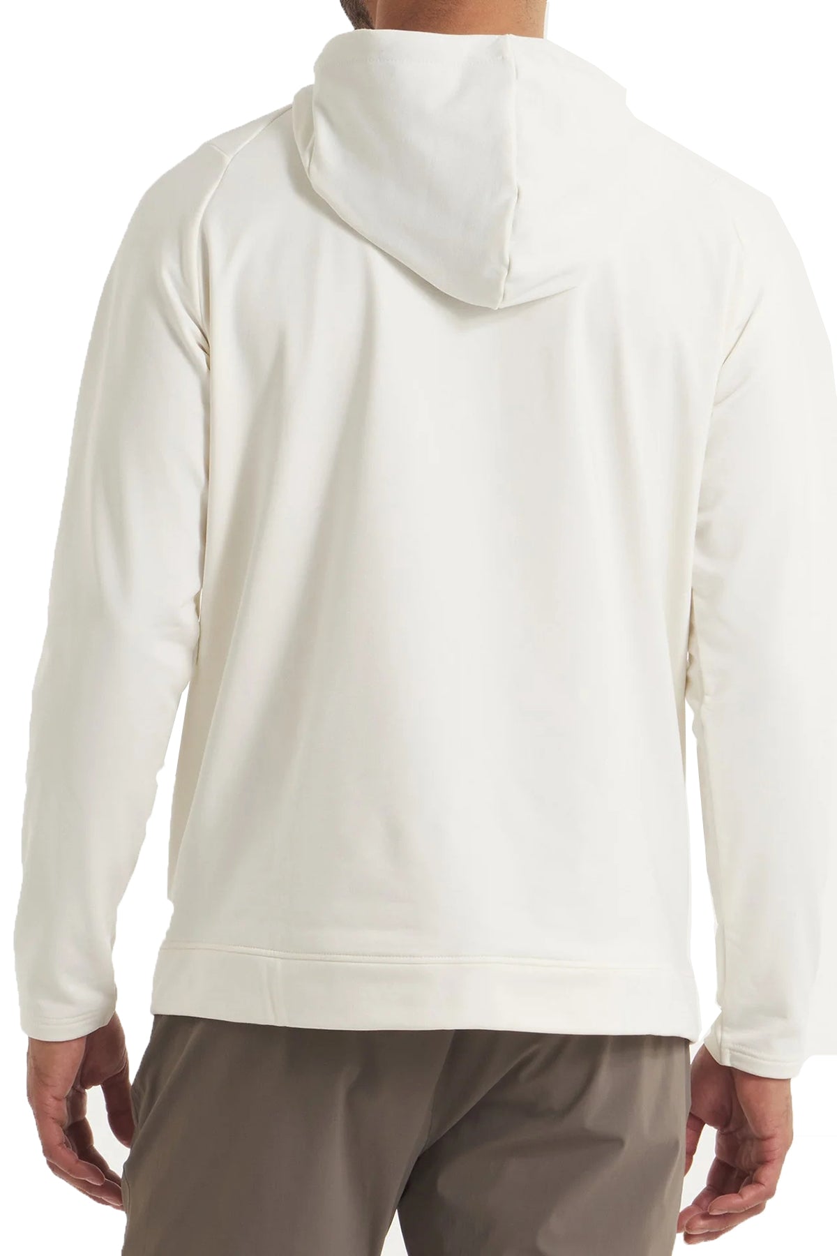 UNRL Crossover Half-Zip Custom Hoodies, Coconut [Custom Clothing]