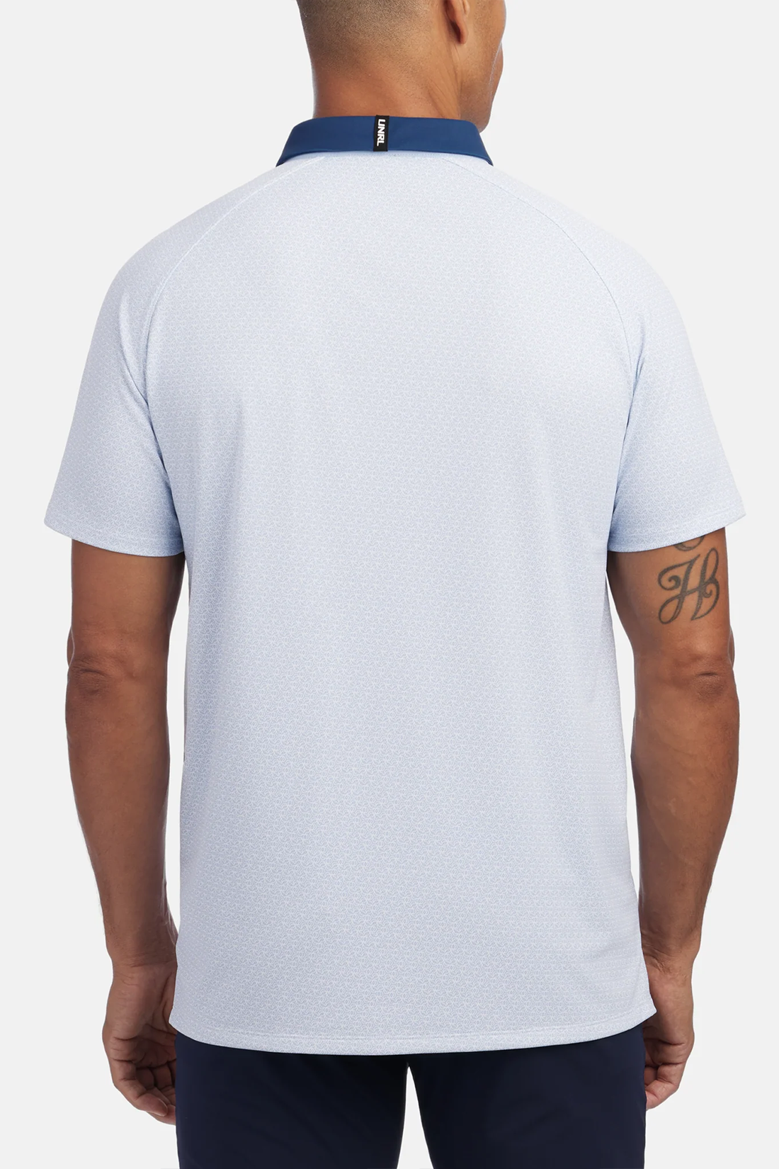 UNRL Vector Custom Polos, Sky Blue