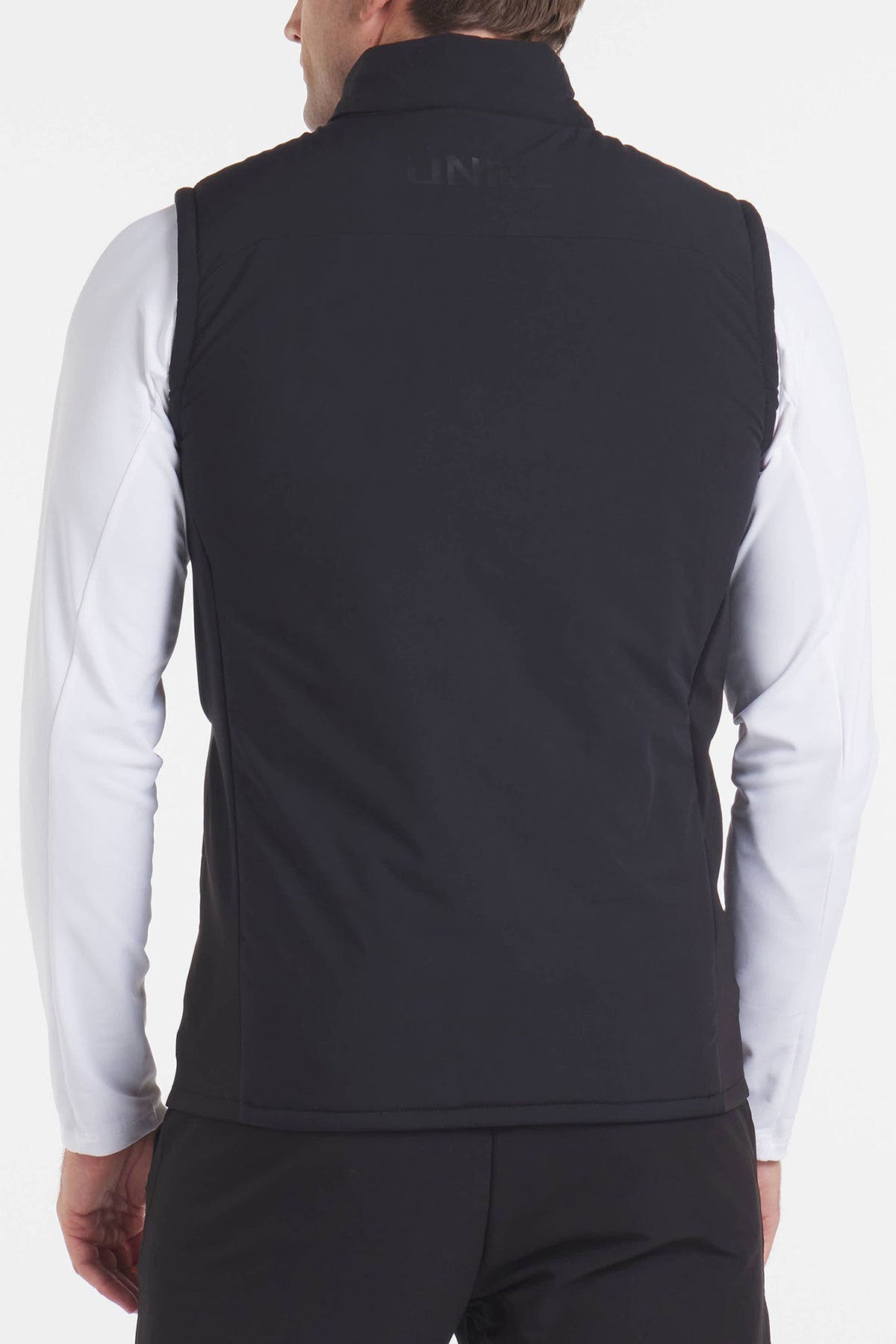 UNRL Vancouver Quilted Custom Vests, Black [Executive Construction]