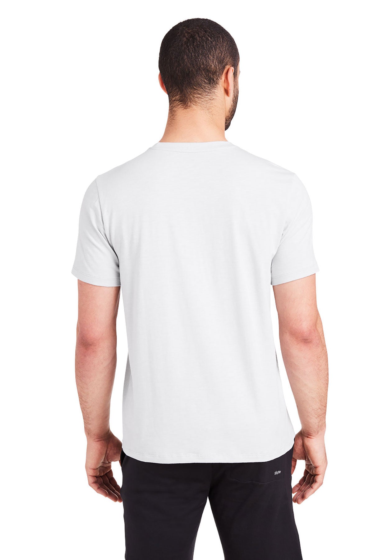 Glyder Mens Lumasof Custom T-Shirts, White