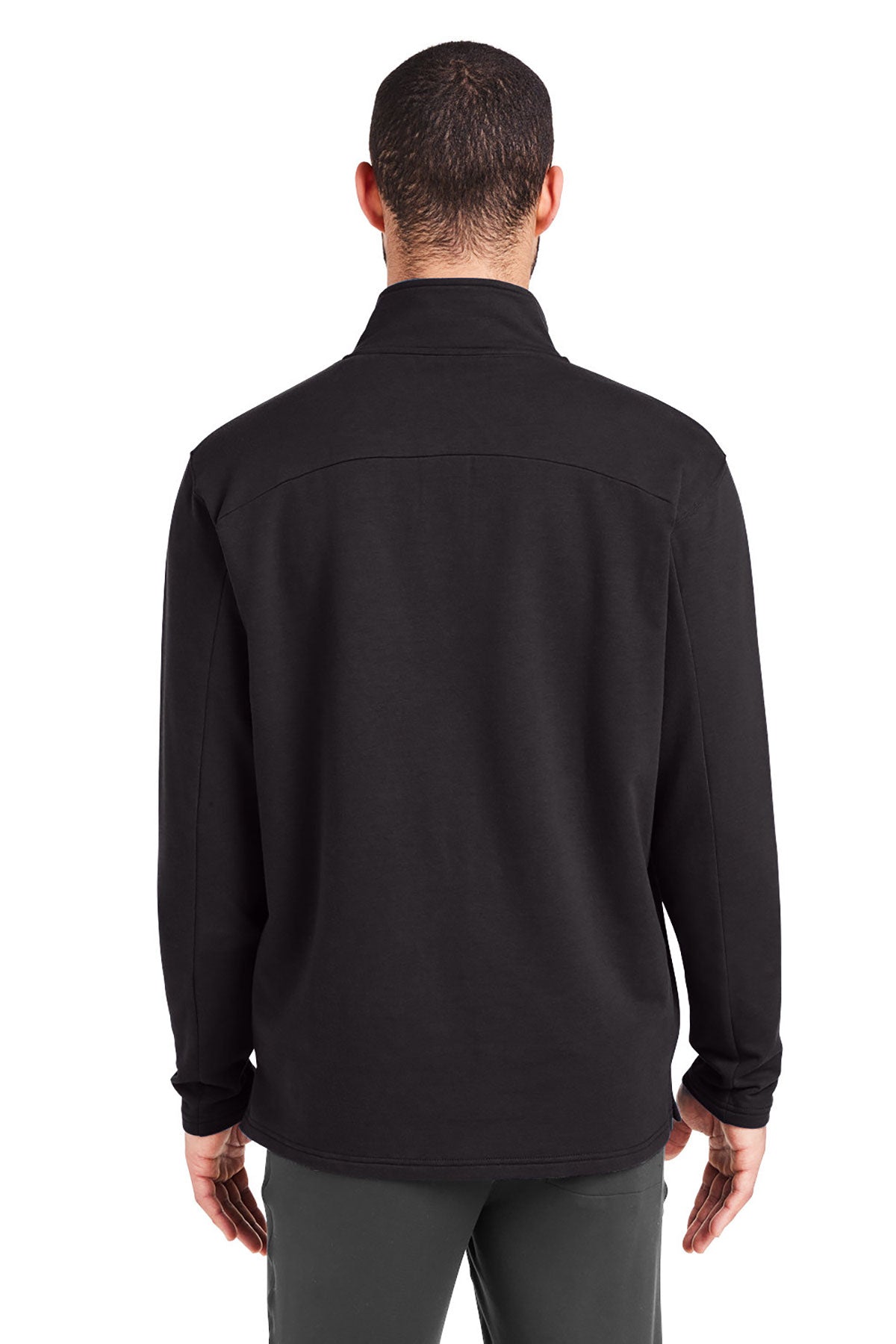 Glyder Mens Vertex Custom Quarter-Zips, Black