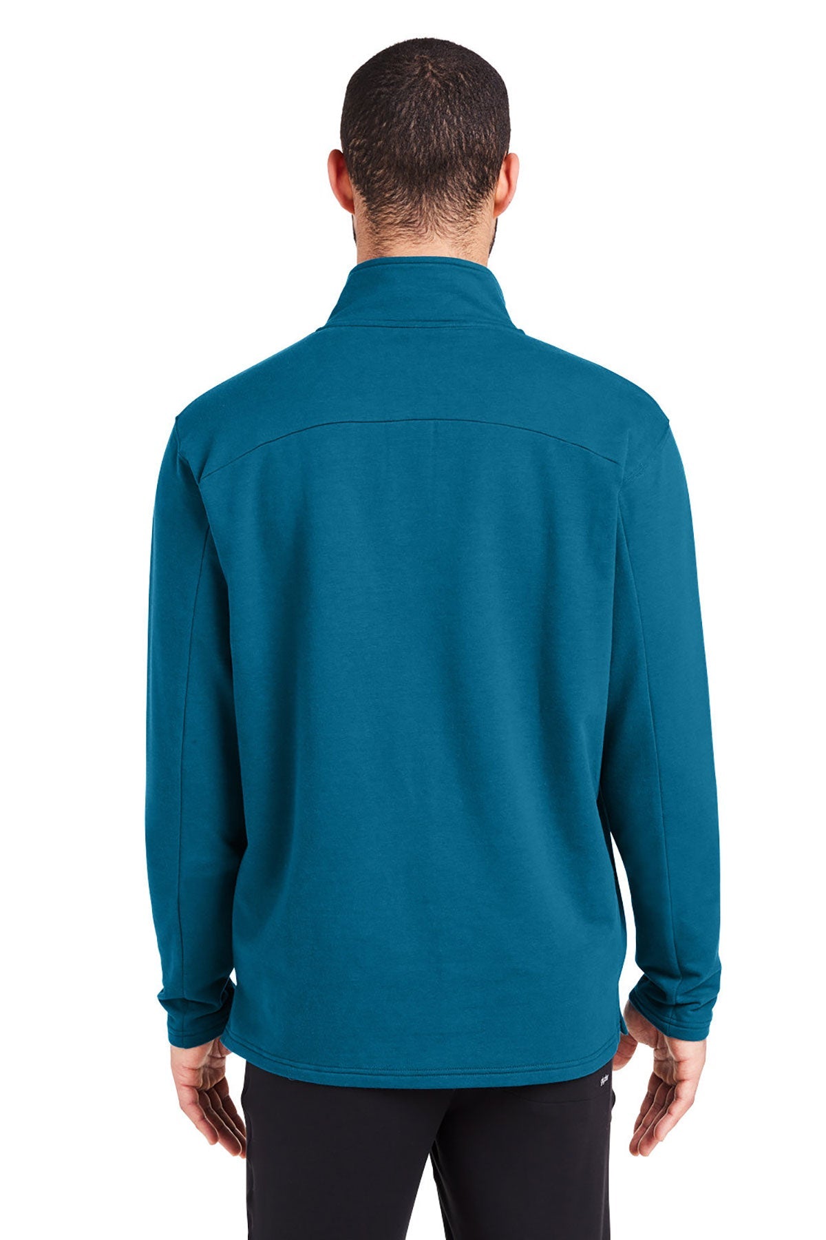 Glyder Mens Vertex Custom Quarter-Zips, Moroccan Blue