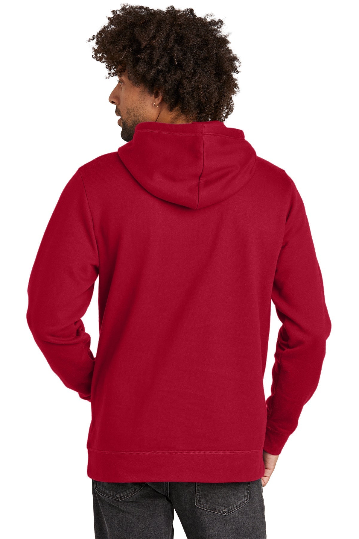 New Era Comeback Fleece Customized Hoodies, Crimson [Mechanical Solutions]