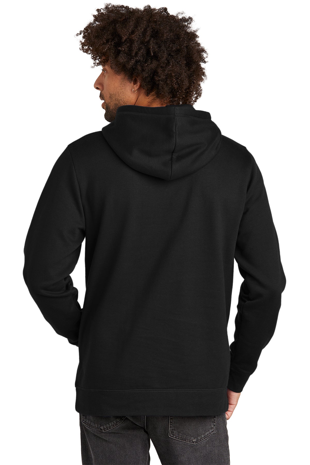 New Era Comeback Fleece Customized Hoodies, Black [Stratolaunch]