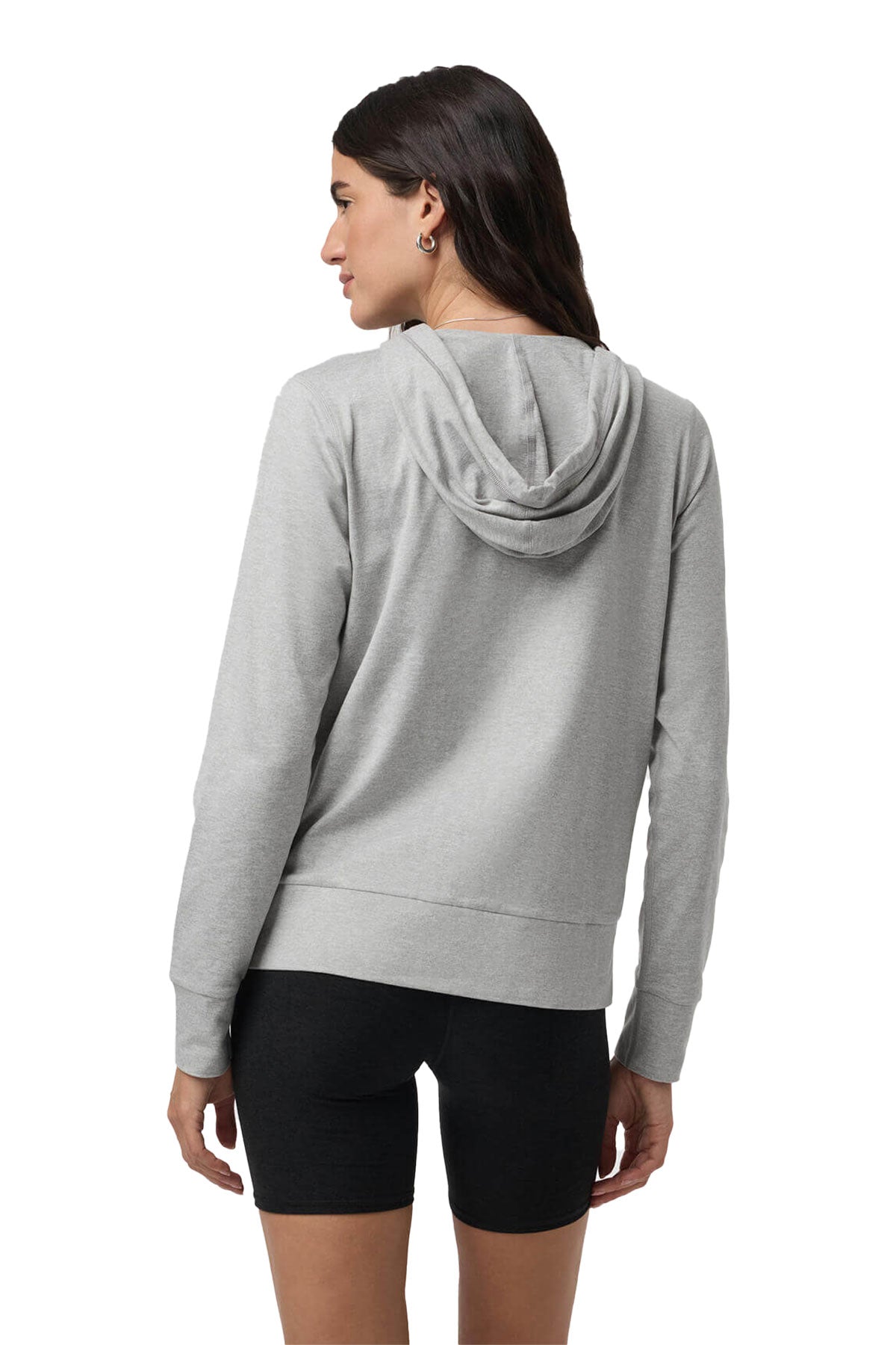 Vuori Women's 2.0 Halo Performance Custom Hoodies, Pale Heather Grey [webite 4]