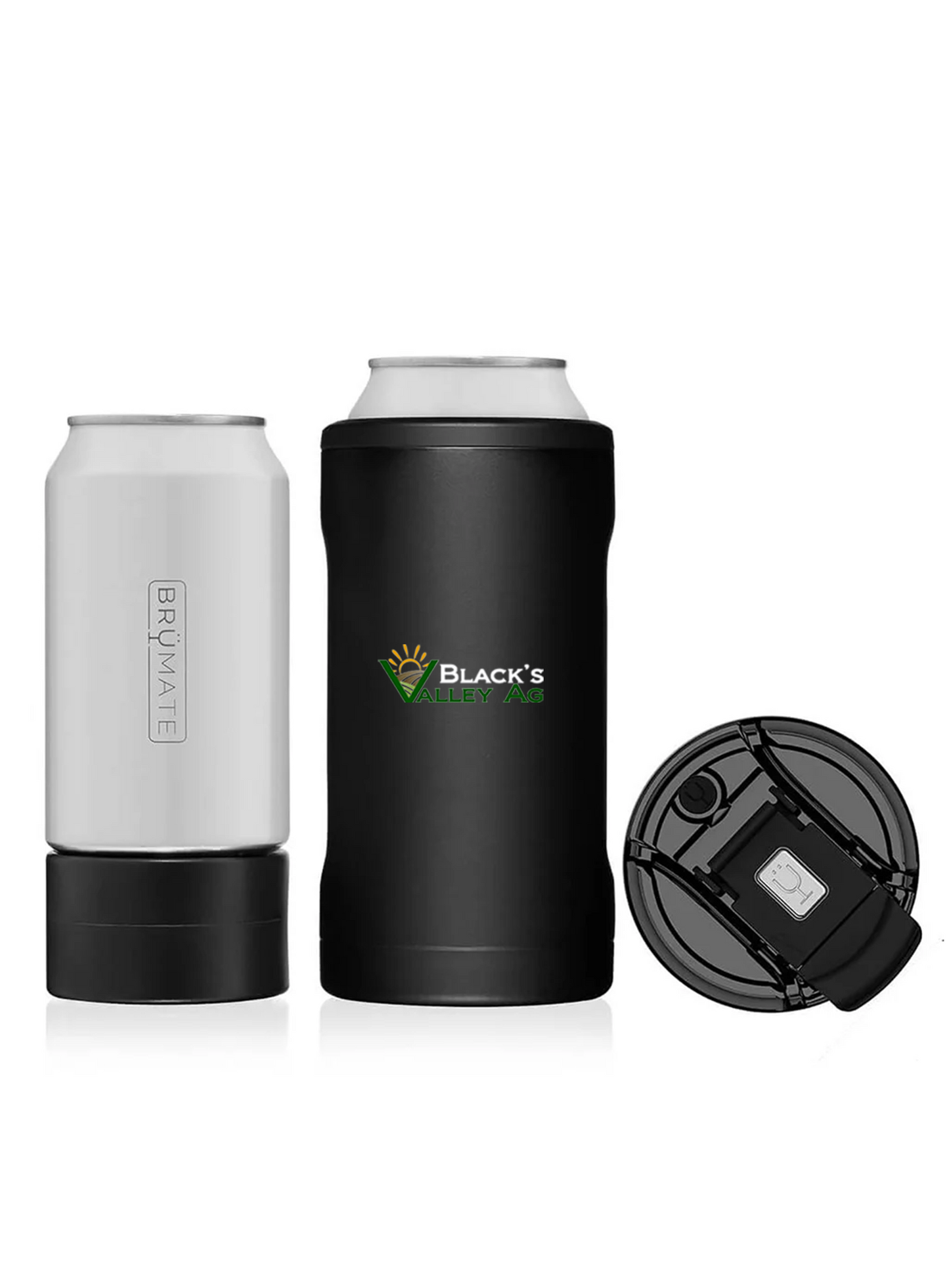 BruMate Hopsulator 3-IN-1 Can-Cooler, Black [Black's Valley AG]