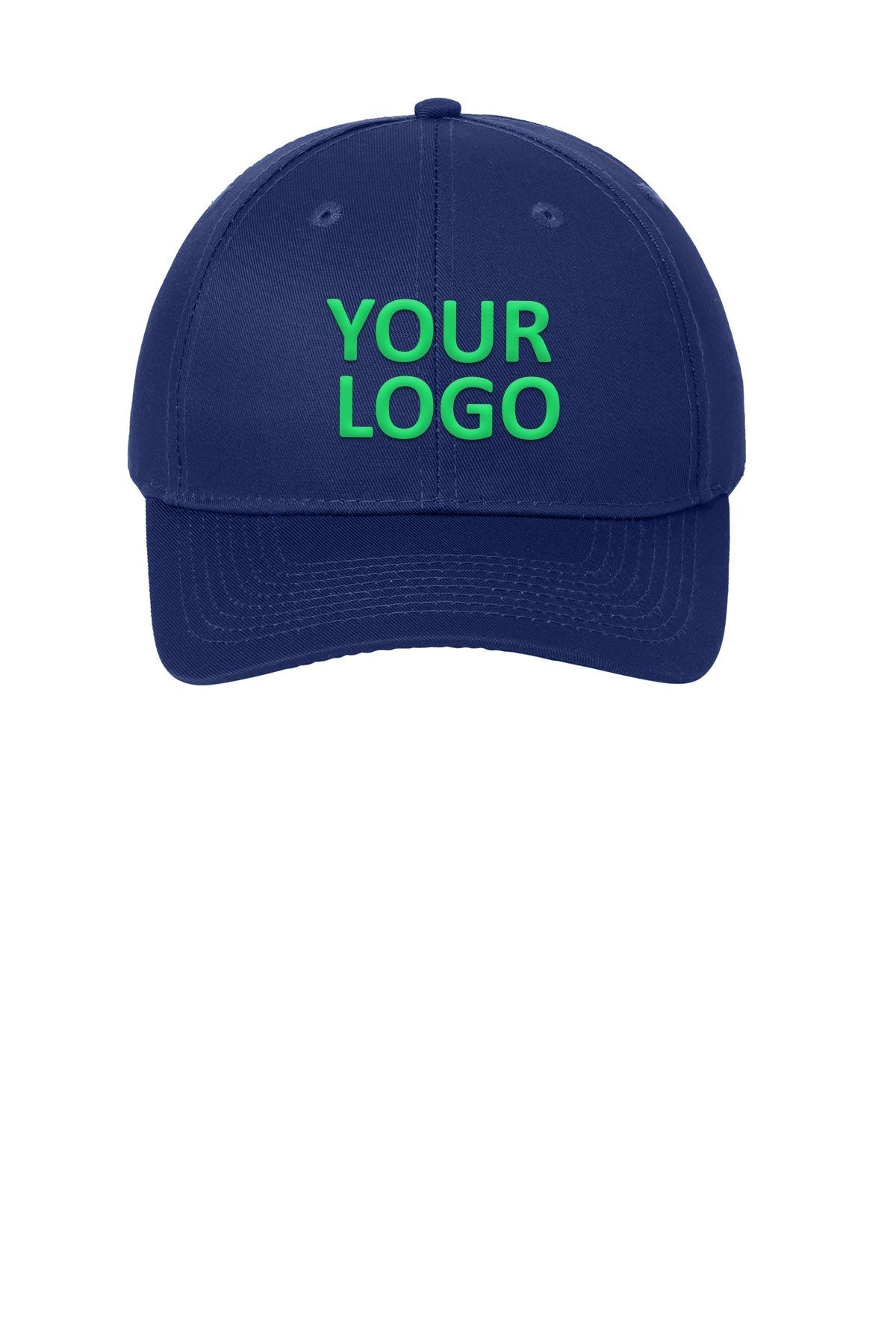 Port Authority Uniforming Branded Twill Caps, Royal [CommStar Credit Union]