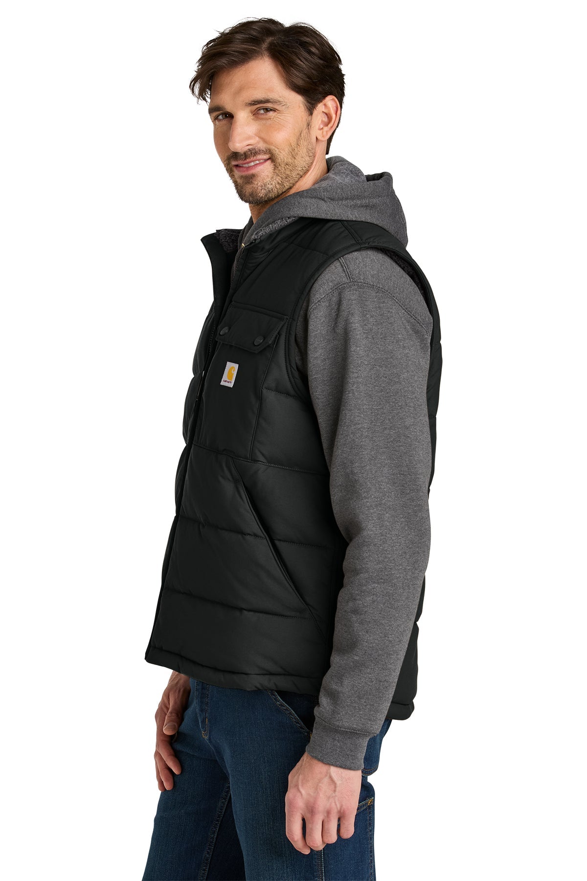 Carhartt Montana Insulated Custom Vests, Black