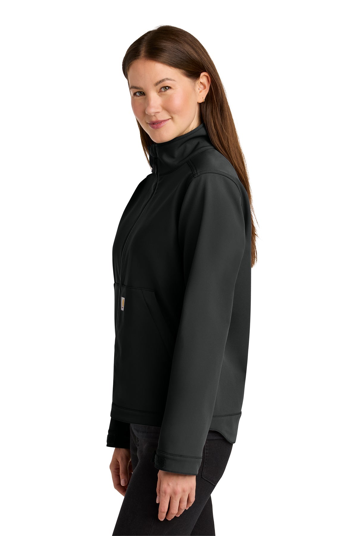 Carhartt Womens Rain Defender Soft Shell Custom Jackets, Black