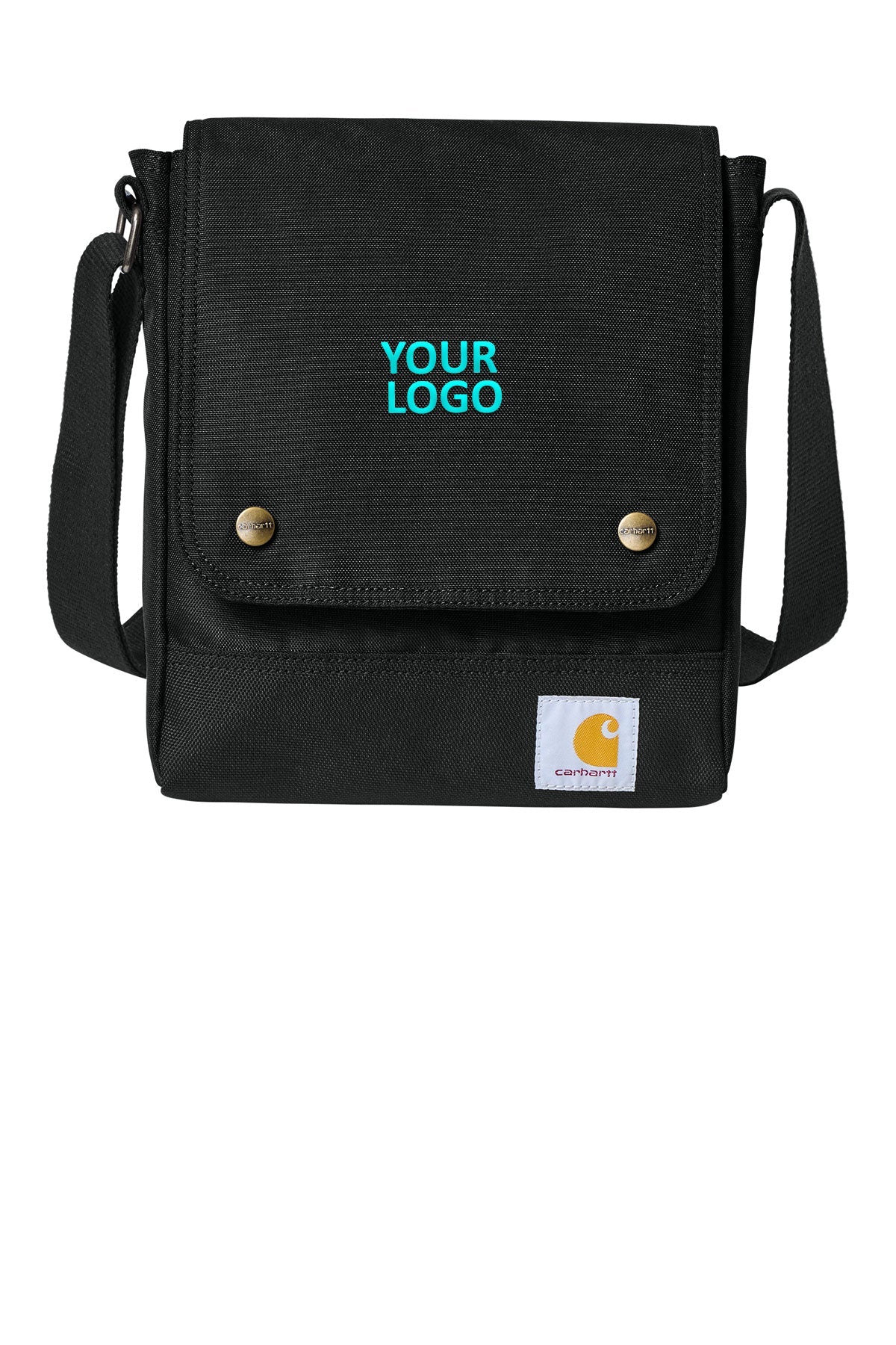Carhartt Crossbody Custom Snap Bags, Black