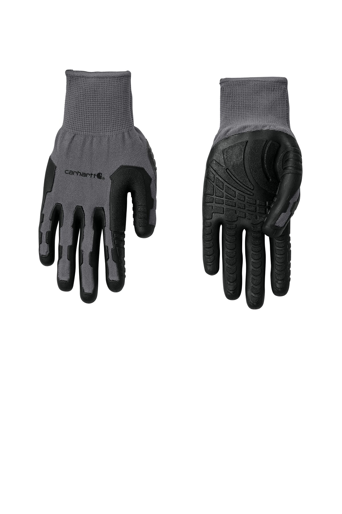 Carhartt C-Grip Custom Gloves, Grey [Solar Pile Driver]