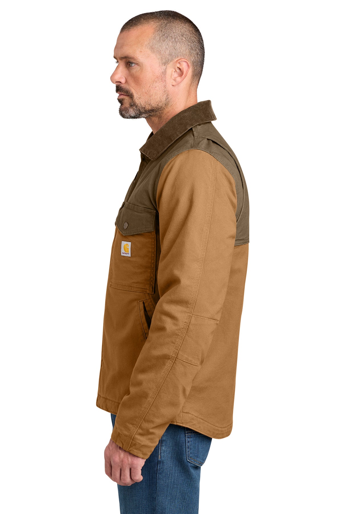 Carhartt Montana Rugged Custom Flex Duck Jackets, Carhartt Brown/ Coffee