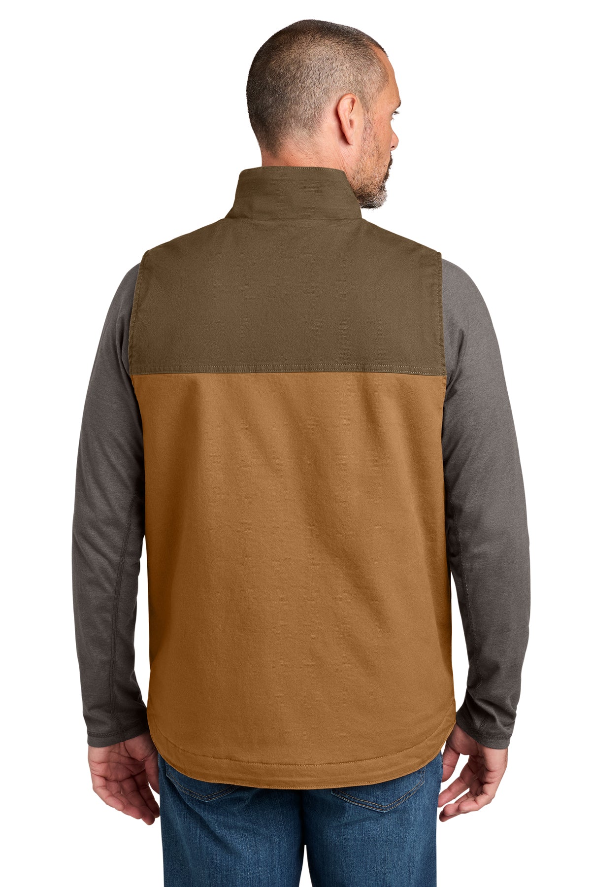 Carhartt Montana Rugged Custom Flex Duck Vests, Carhartt Brown/ Coffee