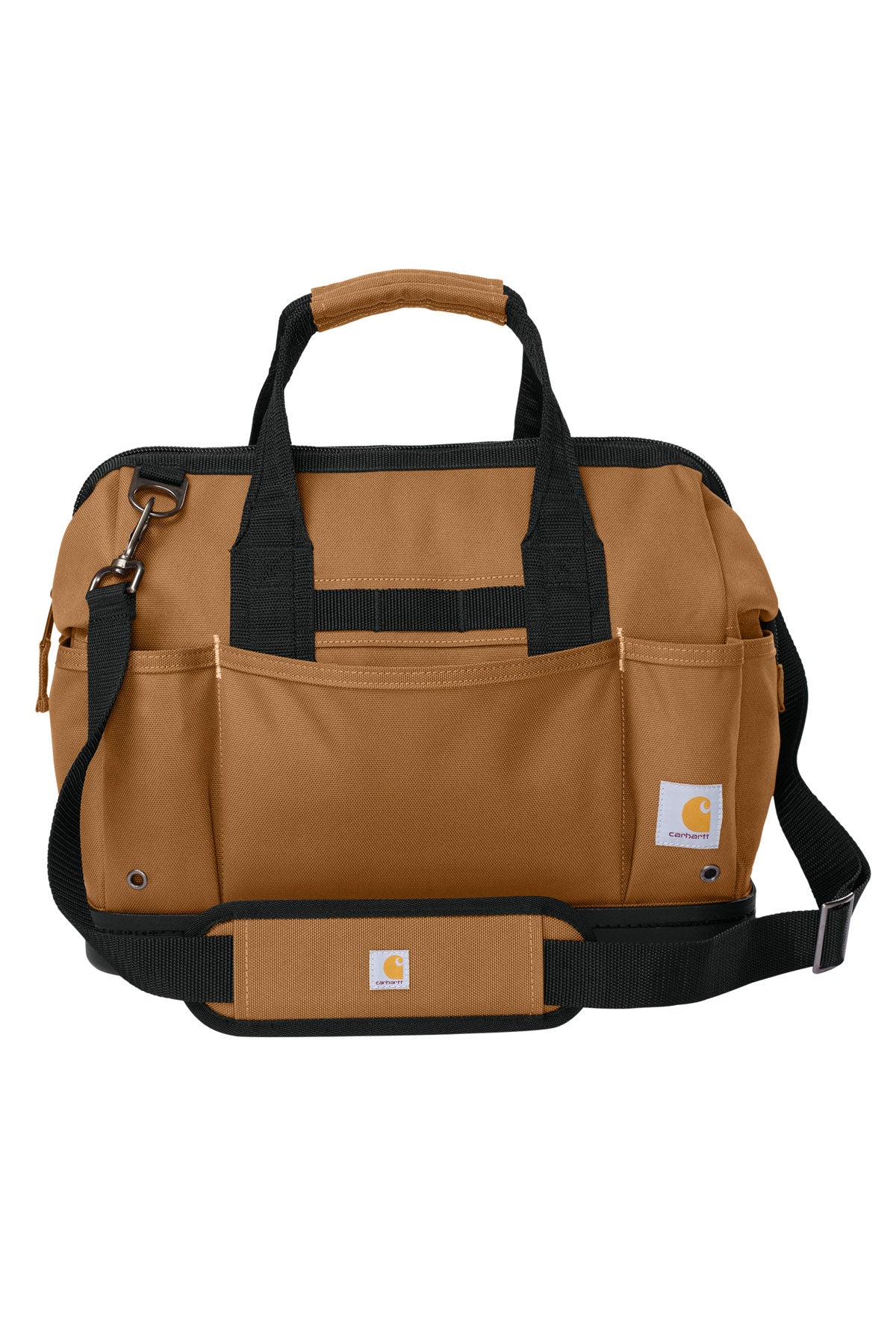 Carhartt 16-Inch Molded Base Custom Heavyweight Tool Bags, Carhartt Brown