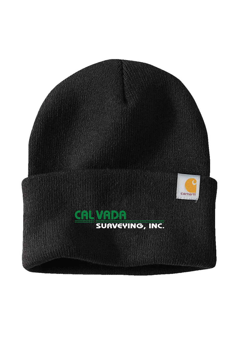 Carhartt Watch Cap, Black [Calvada Surveying Inc]
